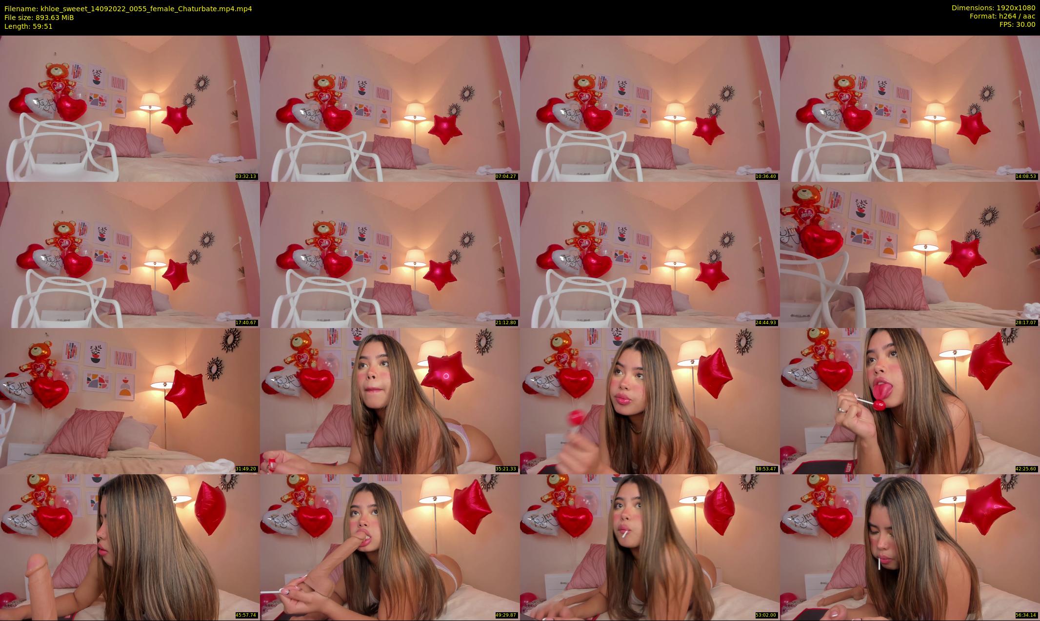 khloe_sweeet — 60 minute Chaturbate female cam show recording, 1080p, Sep 14, 2022
