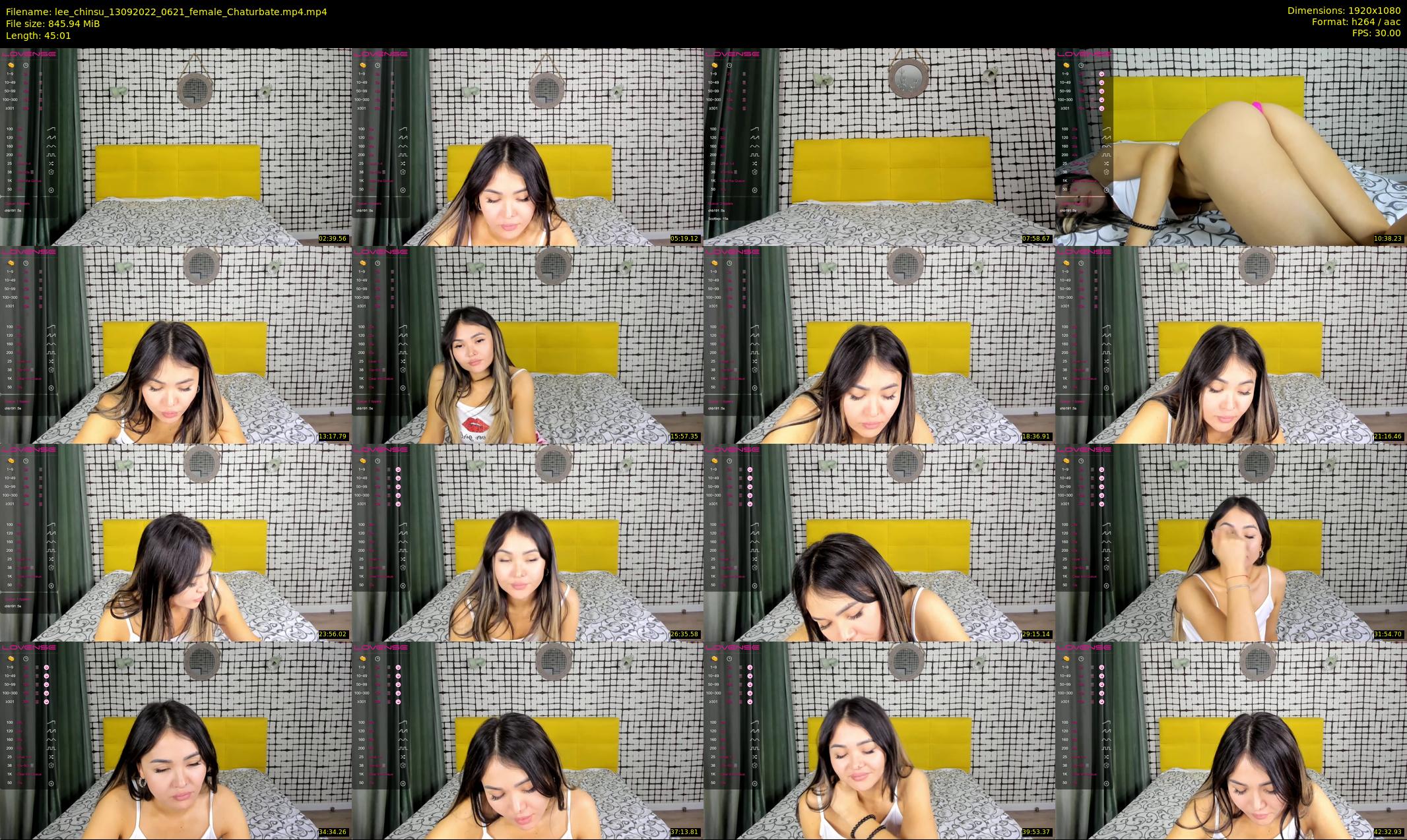 lee_chinsu — 46 minute Chaturbate female cam show recording, 1080p, Sep 13, 2022
