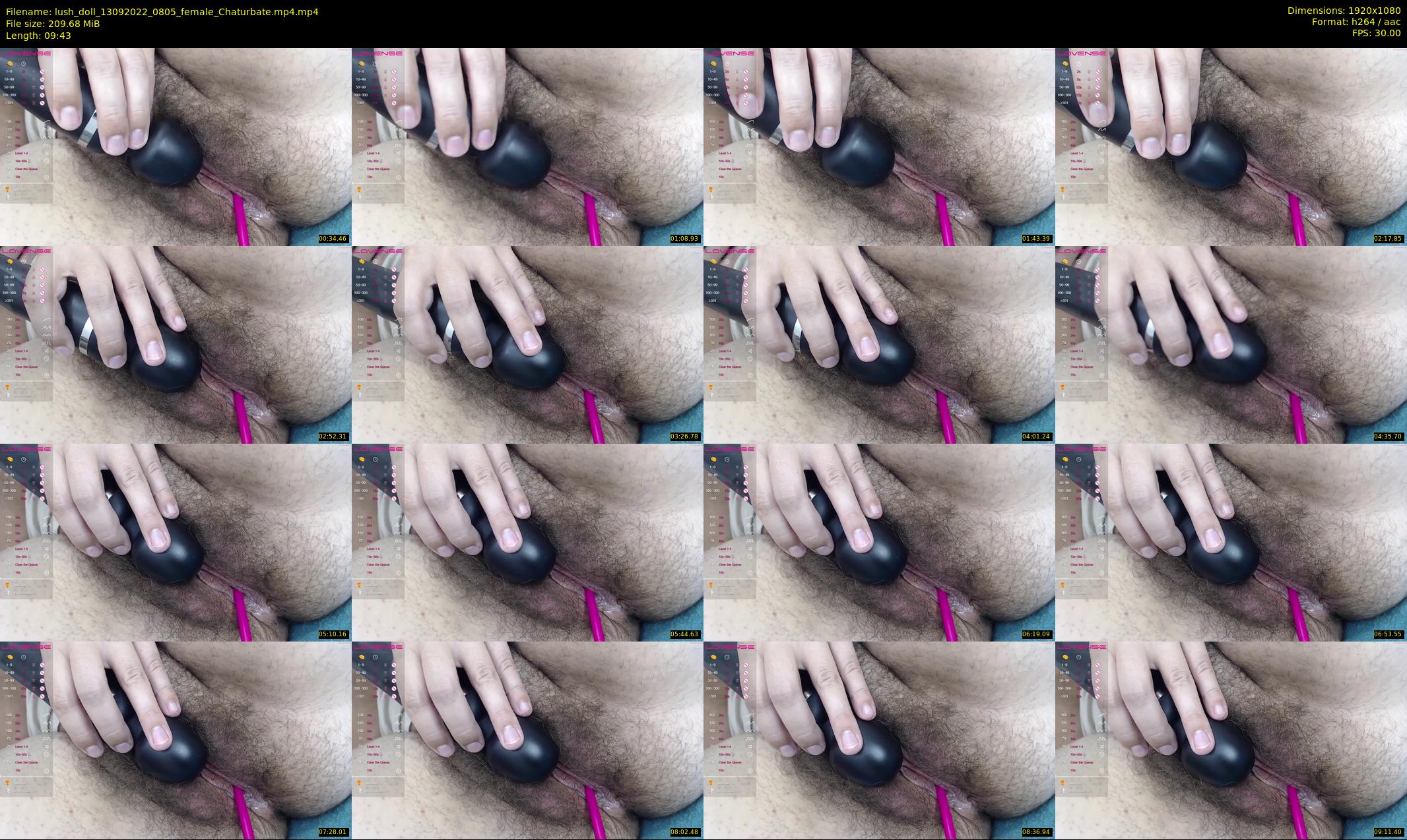 lush_doll — 10 minute Chaturbate female cam show recording, 1080p, Sep 13, 2022