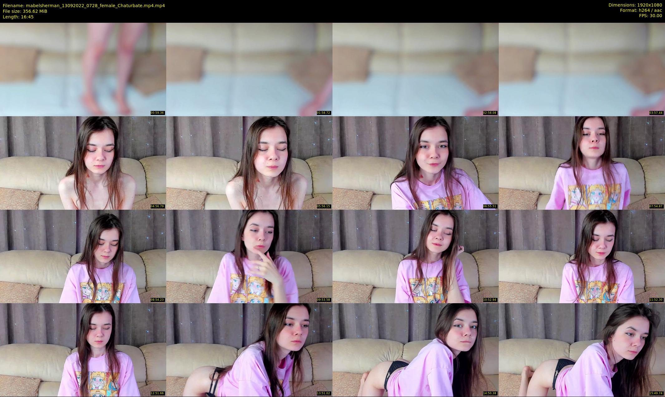 mabelsherman — 17 minute Chaturbate couple cam show recording, 1080p, Sep 13, 2022