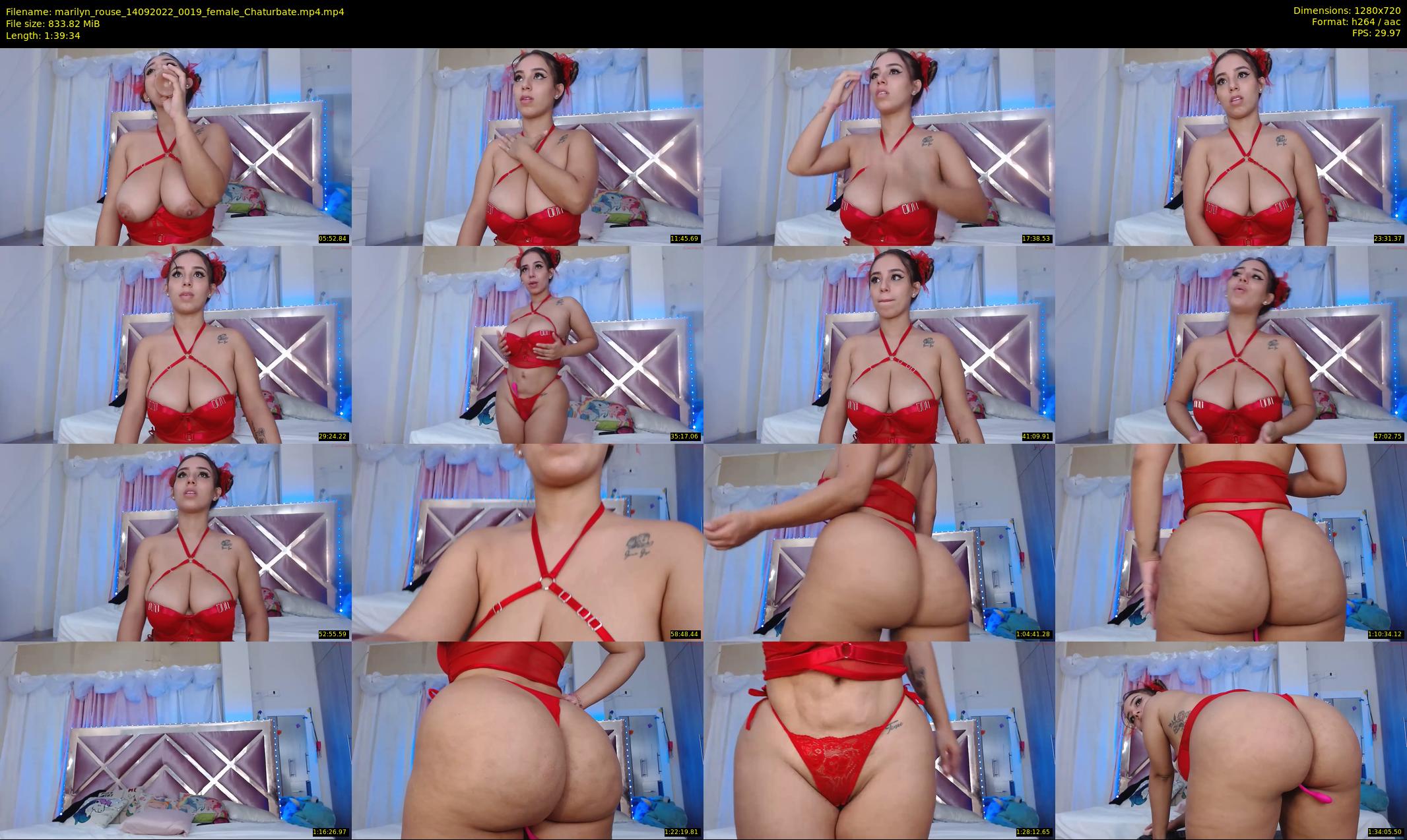 marilyn_rouse — 100 minute Chaturbate female cam show recording, 720p, Sep 14, 2022