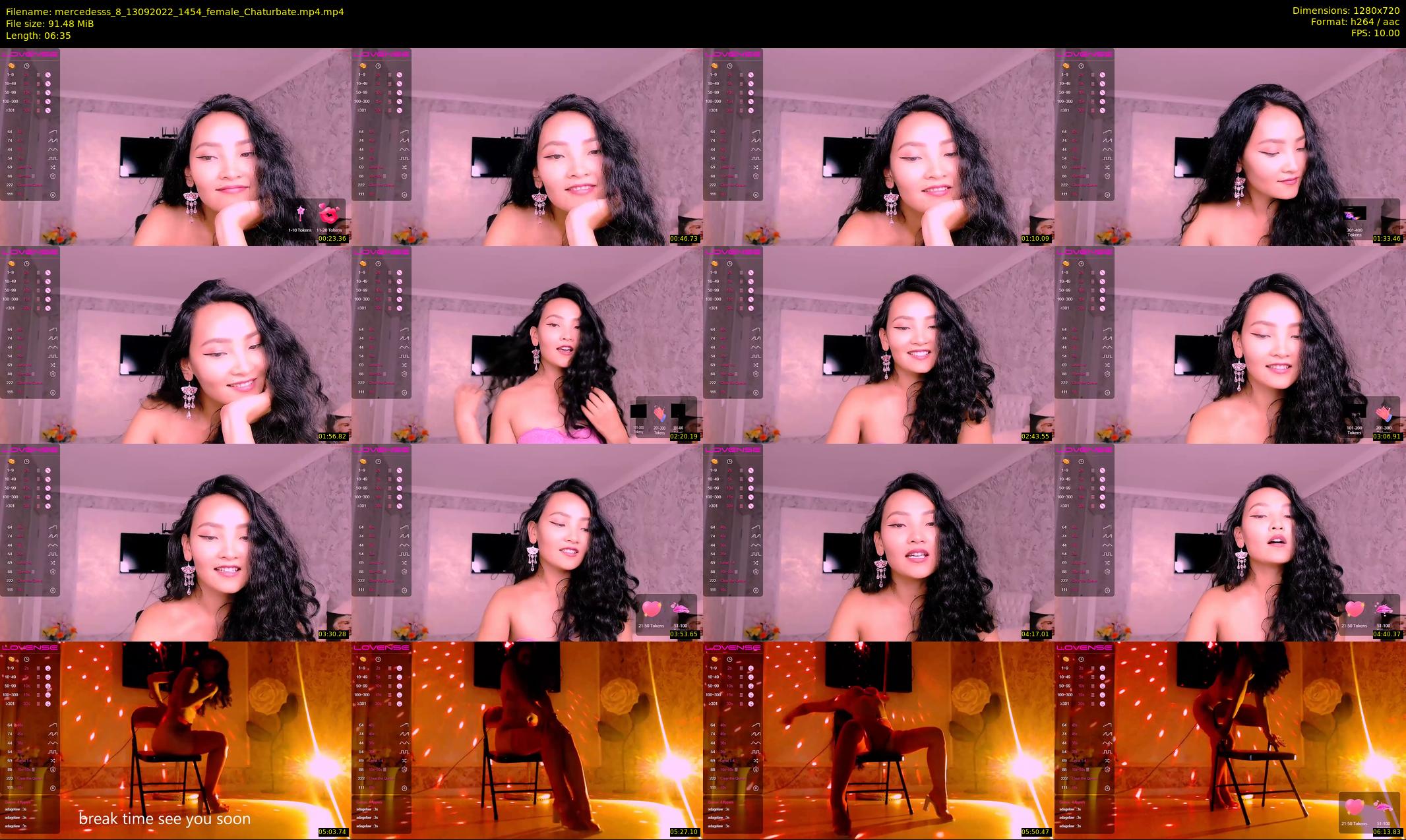 mercedesss_8 — 7 minute Chaturbate female cam show recording, 720p, Sep 13, 2022