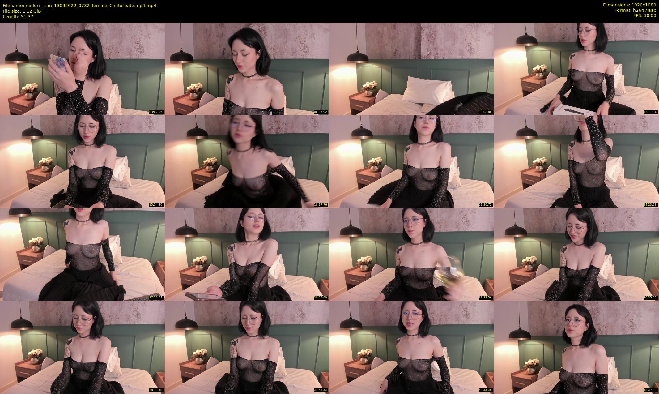 midori__san — 52 minute Chaturbate female cam show recording, 1080p, Sep 13, 2022