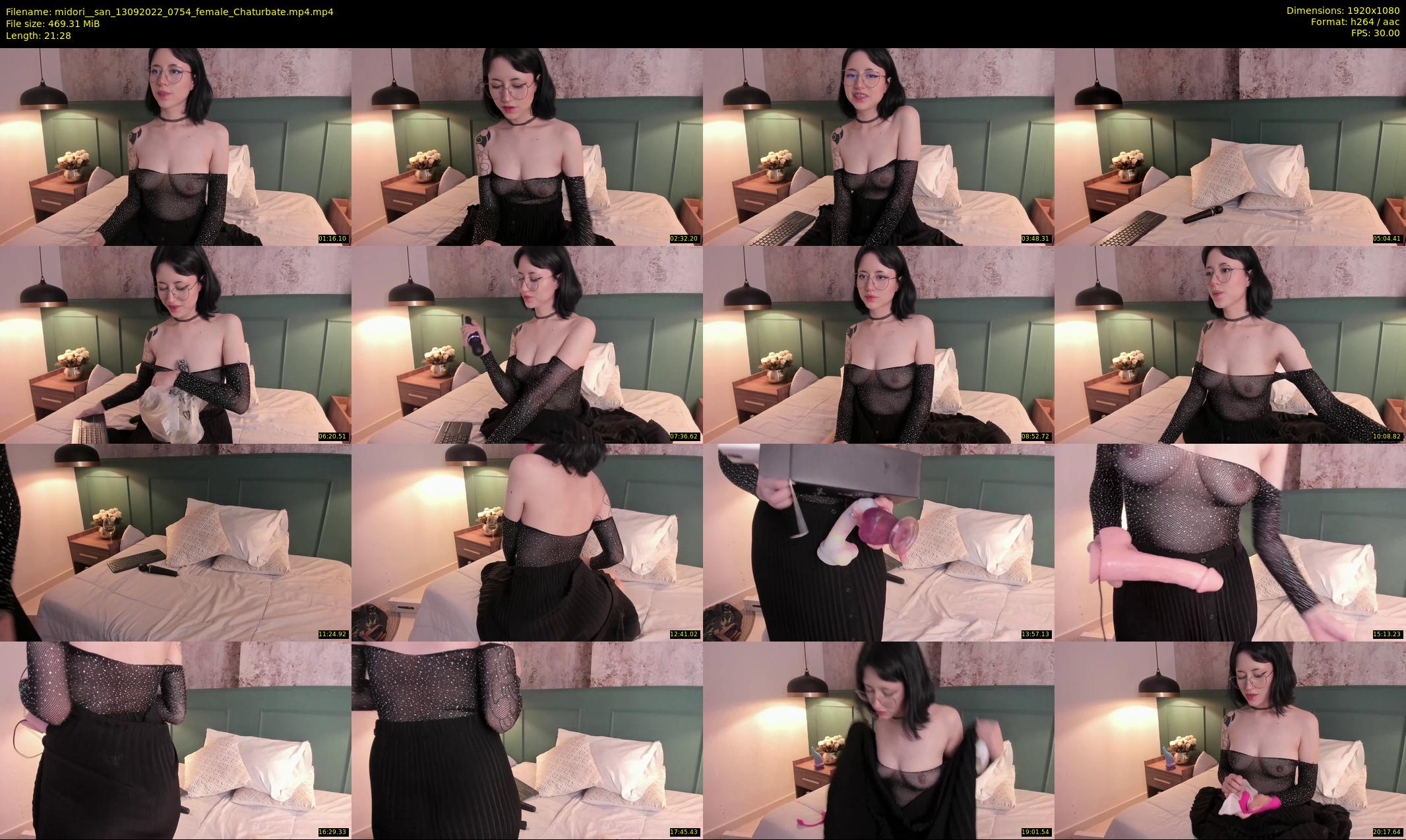 midori__san — 22 minute Chaturbate female cam show recording, 1080p, Sep 13, 2022