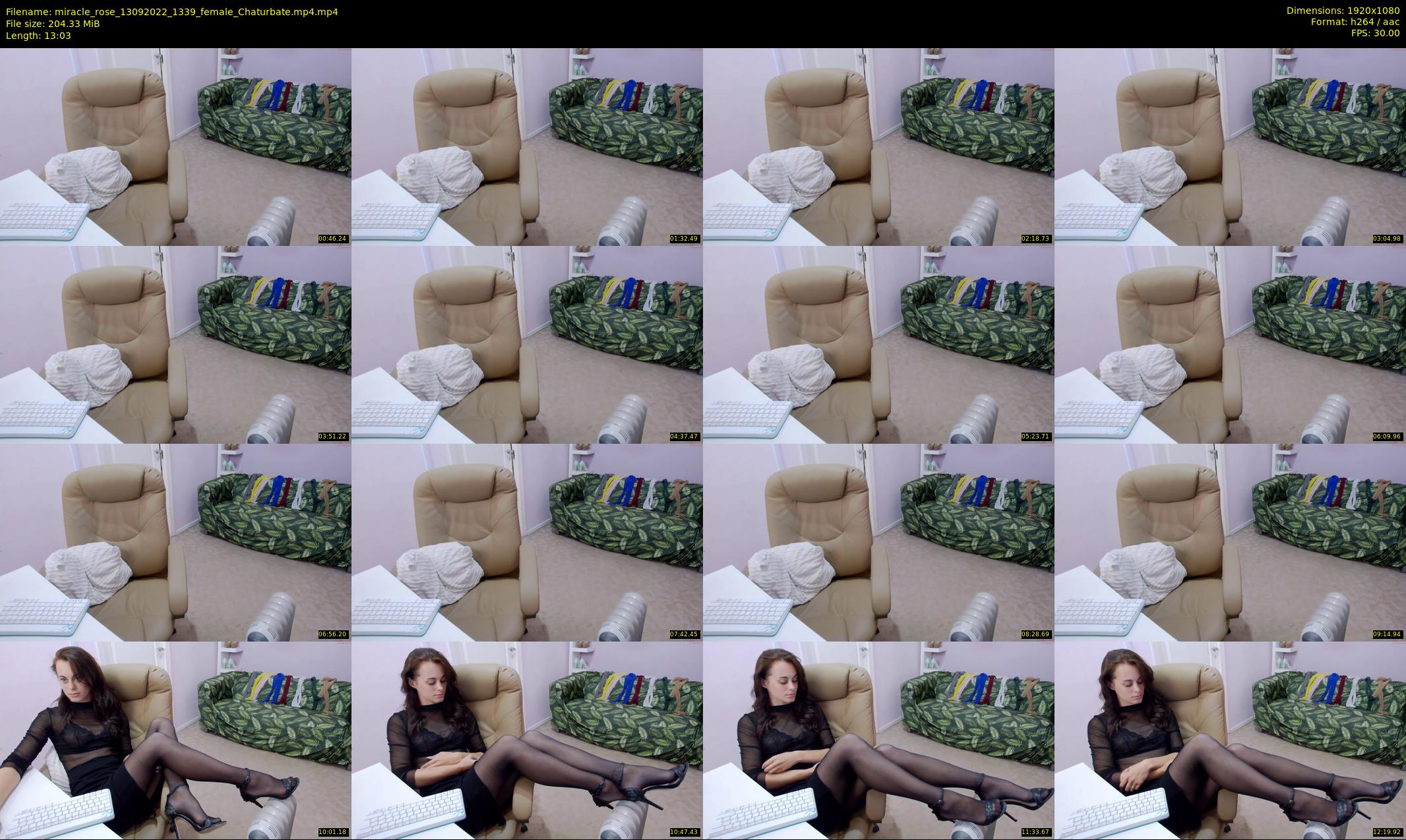 miracle_rose — 14 minute Chaturbate female cam show recording, 1080p, Sep 13, 2022