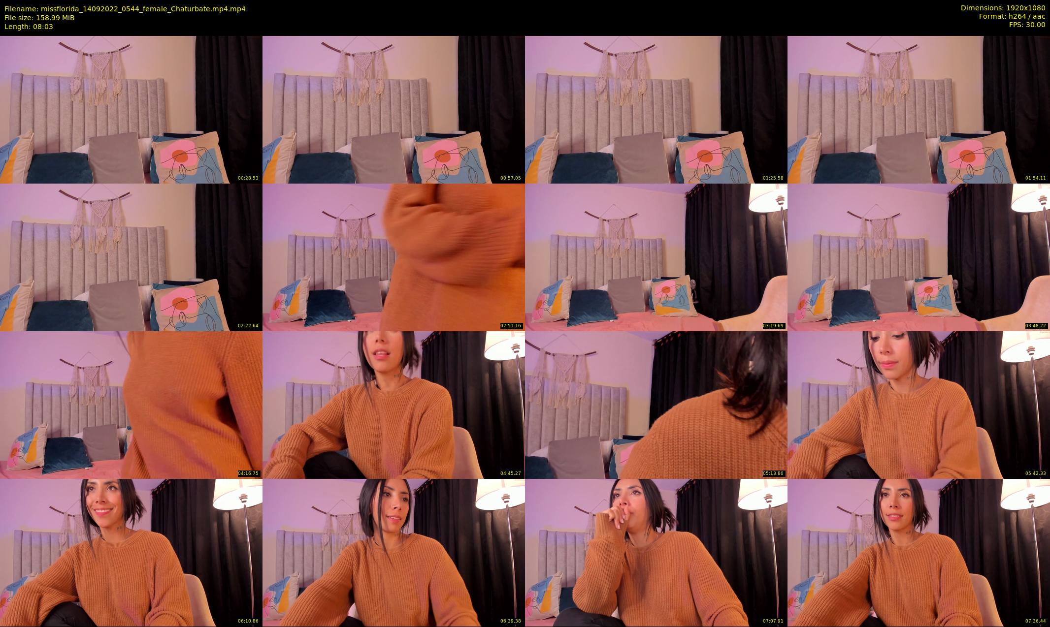 missflorida — 9 minute Chaturbate female cam show recording, 1080p, Sep 14, 2022