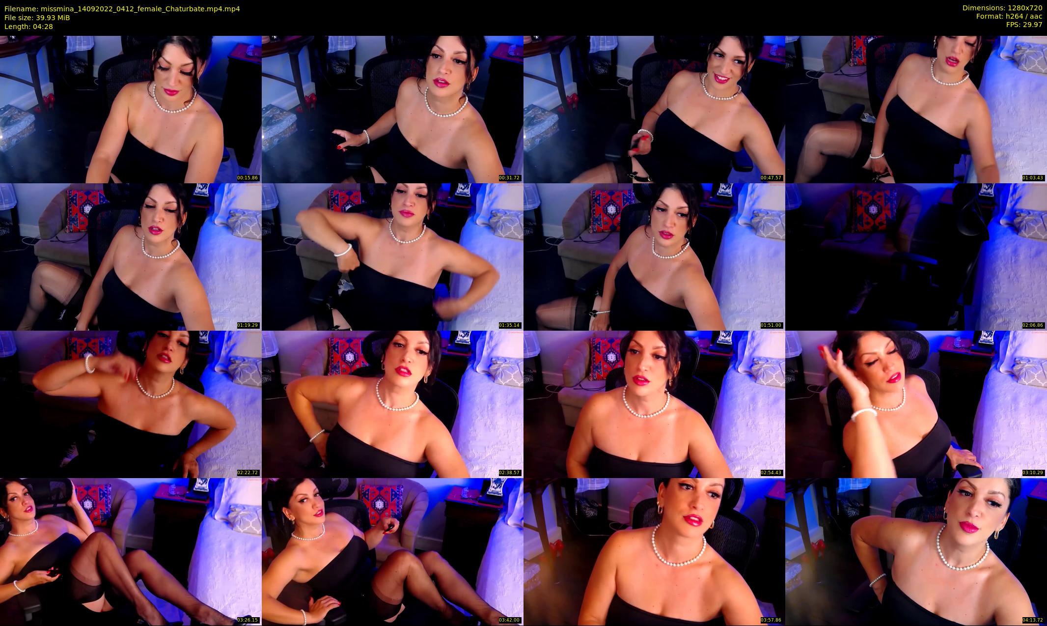 missmina — 5 minute Chaturbate female cam show recording, 720p, Sep 14, 2022