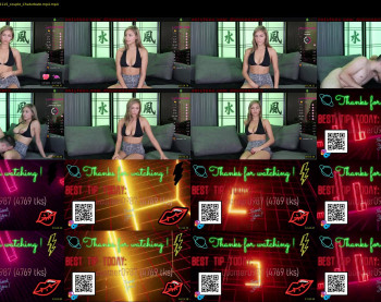 monchhichis — 20 minute Chaturbate couple cam show recording, 1080p, Sep 13, 2022