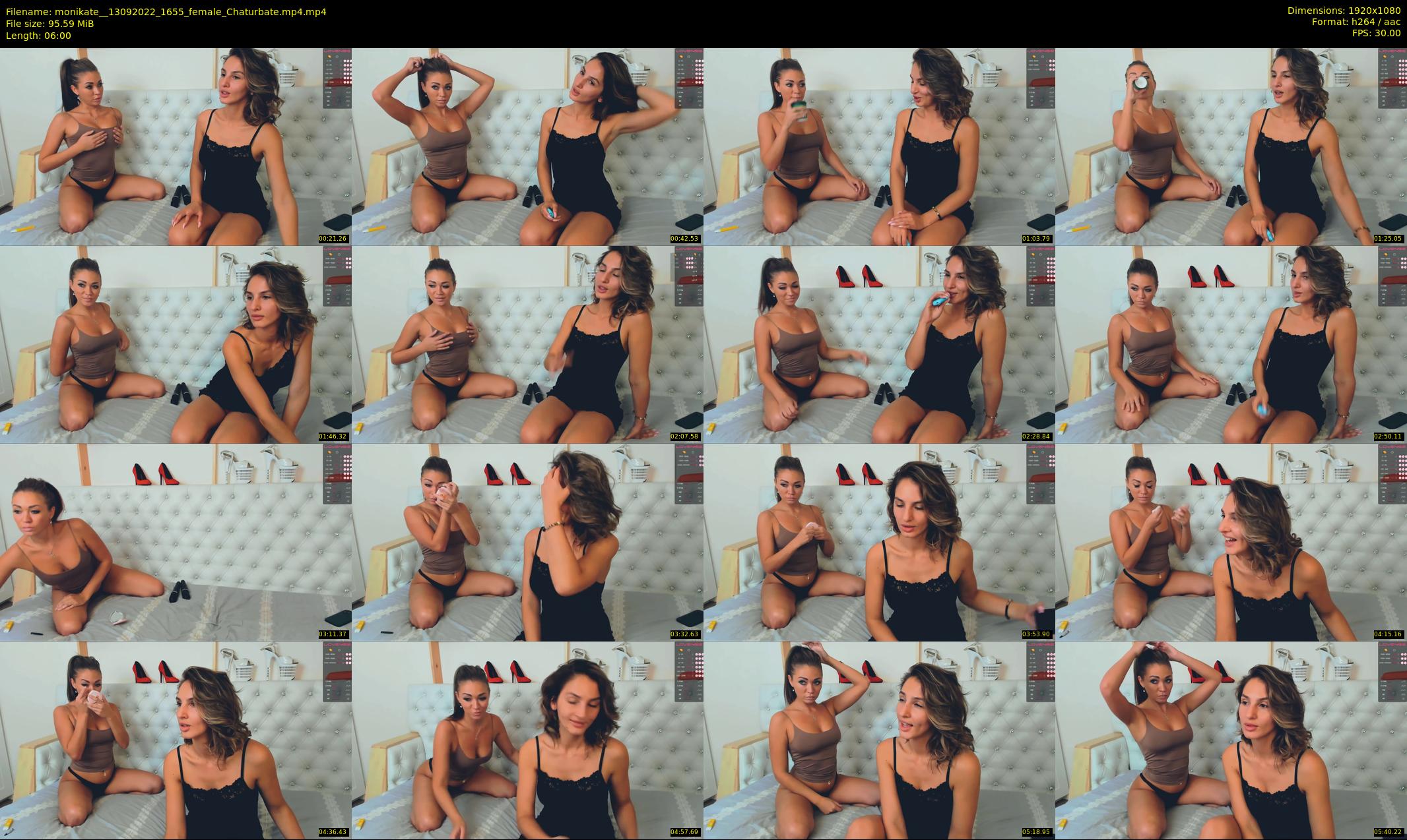 monikate_ — 6 minute Chaturbate couple cam show recording, 1080p, Sep 13, 2022