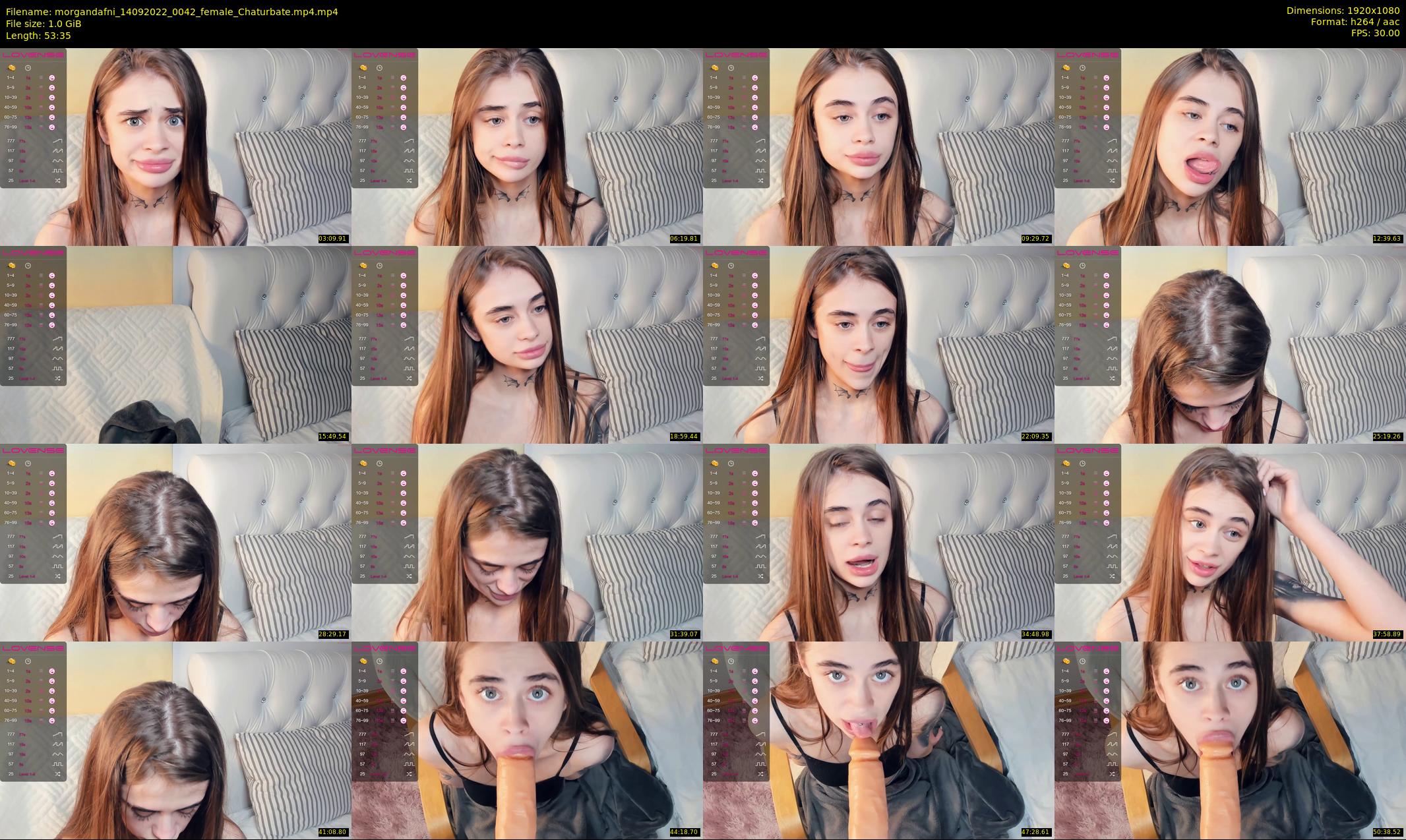 morgandafni — 54 minute Chaturbate couple cam show recording, 1080p, Sep 14, 2022