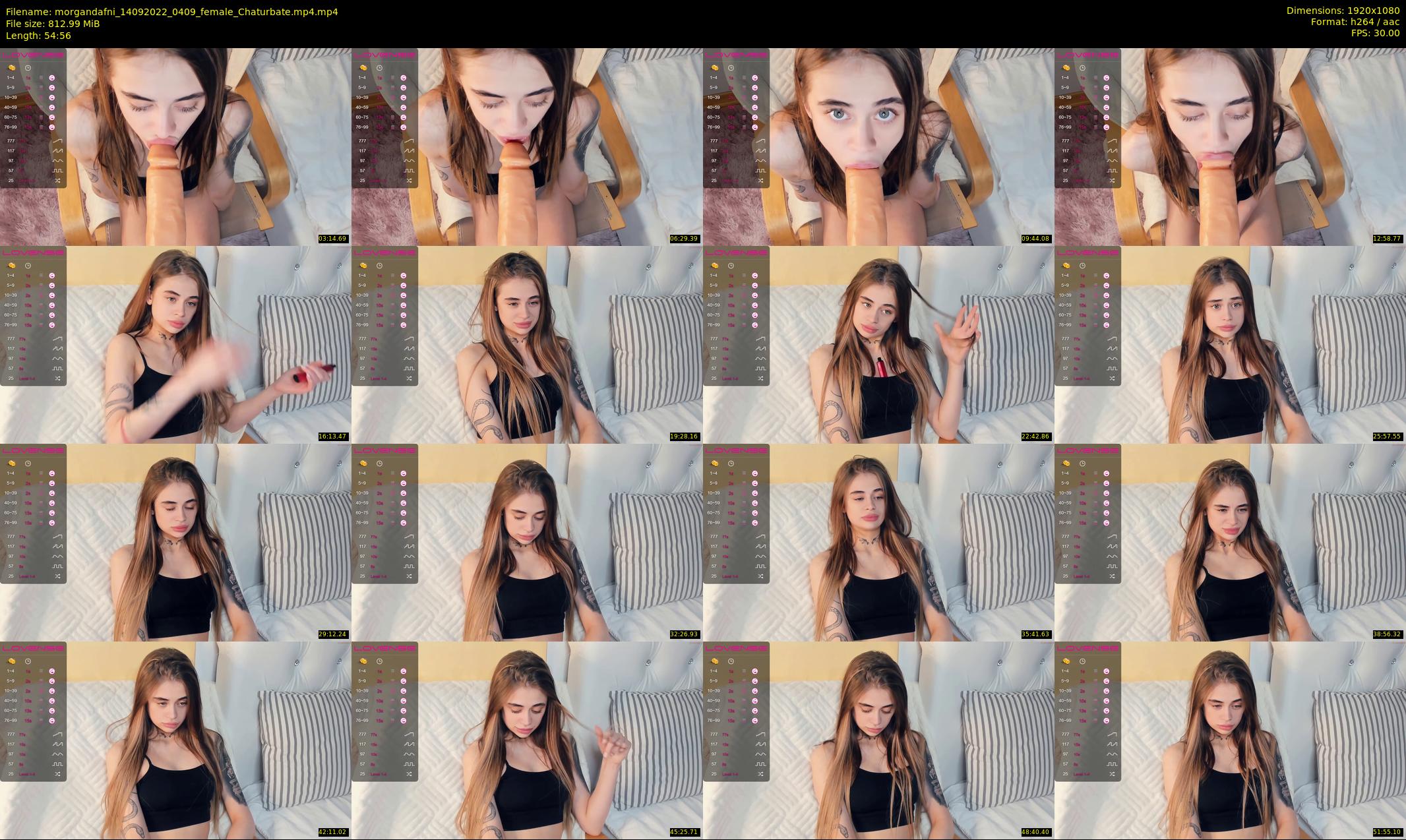 morgandafni — 55 minute Chaturbate couple cam show recording, 1080p, Sep 14, 2022