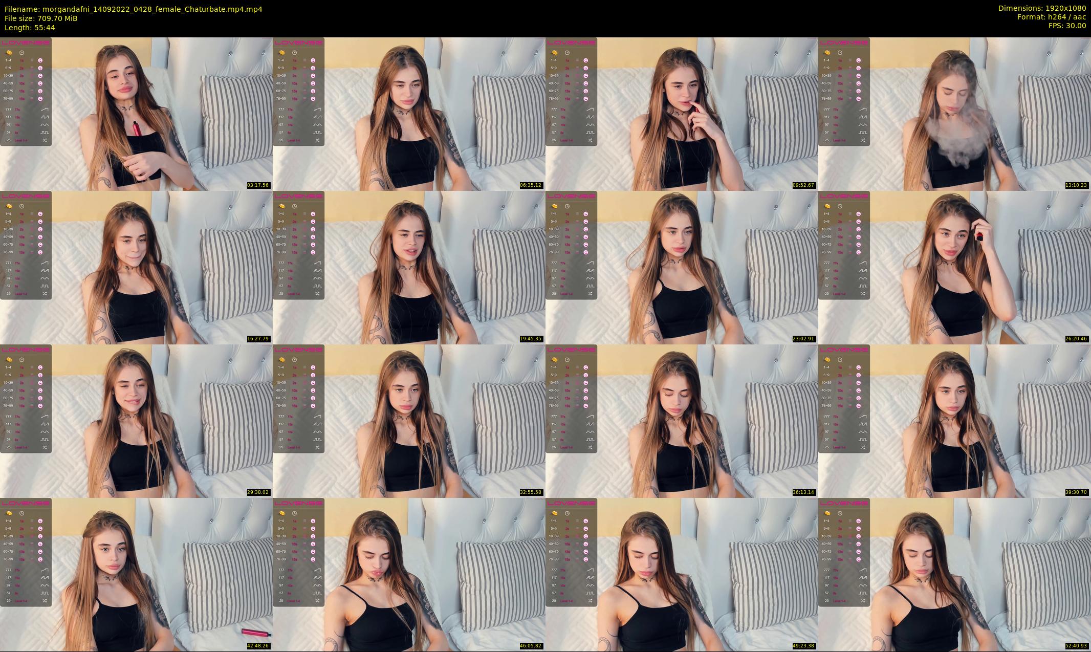 morgandafni — 56 minute Chaturbate couple cam show recording, 1080p, Sep 14, 2022