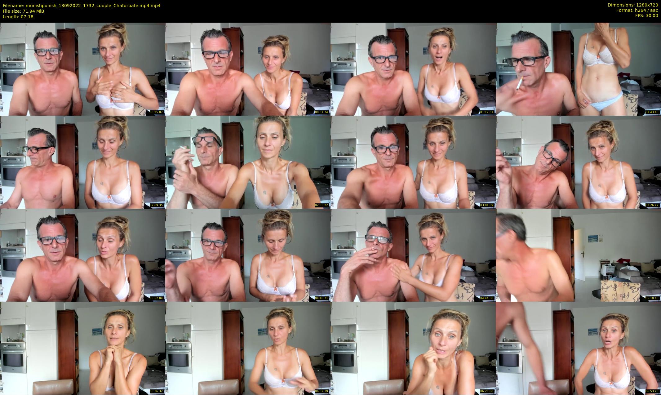 munishpunish — 8 minute Chaturbate couple cam show recording, 720p, Sep 13, 2022
