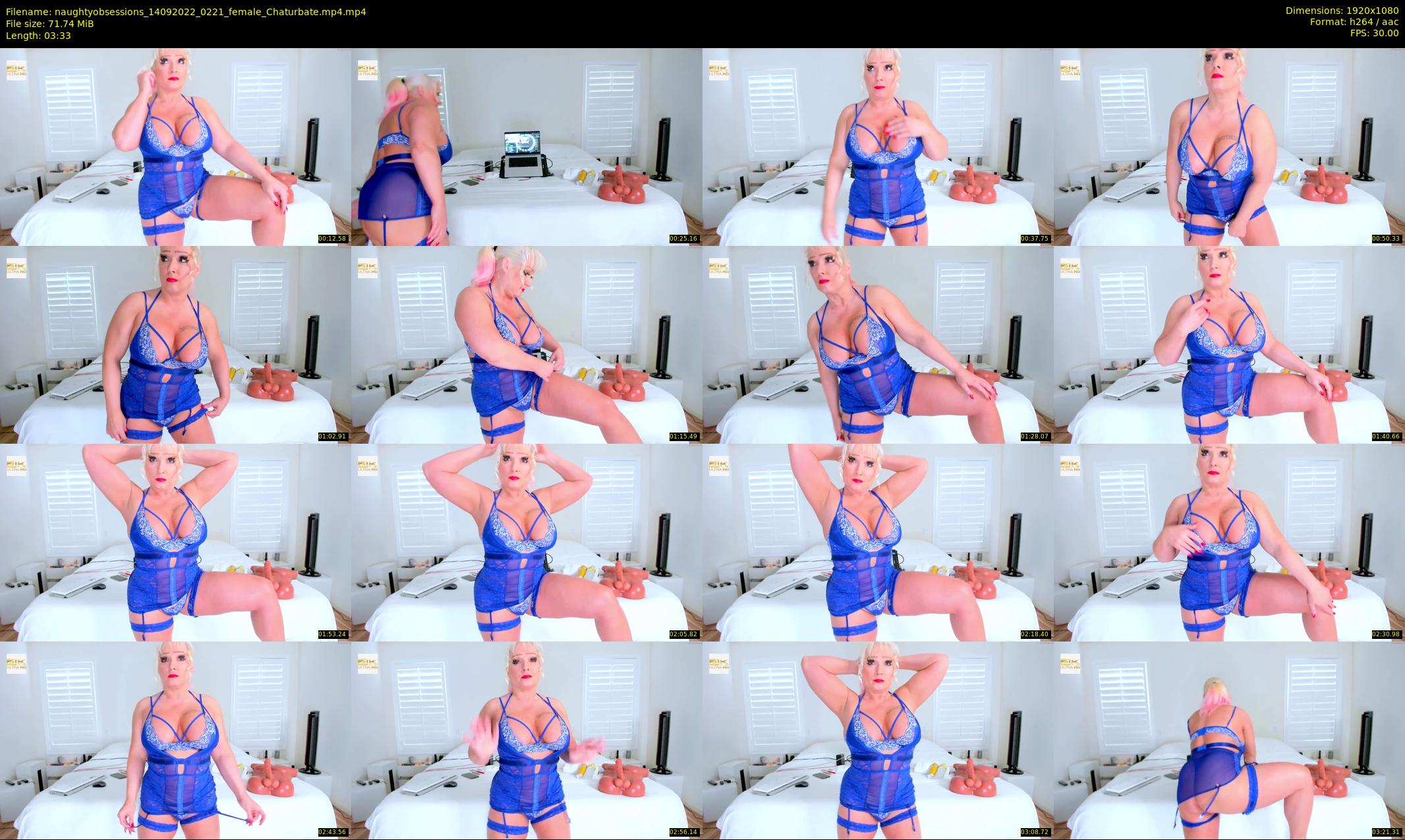 naughtyobsessions — 4 minute Chaturbate female cam show recording, 1080p, Sep 14, 2022