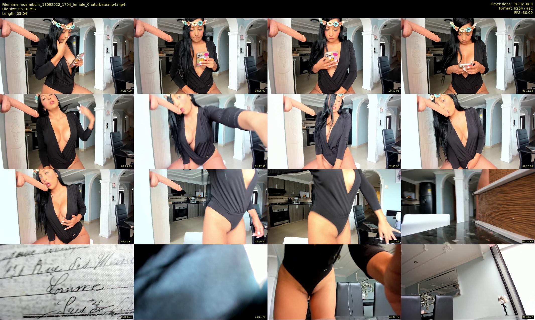 noemibcnz — 6 minute Chaturbate couple cam show recording, 1080p, Sep 13, 2022