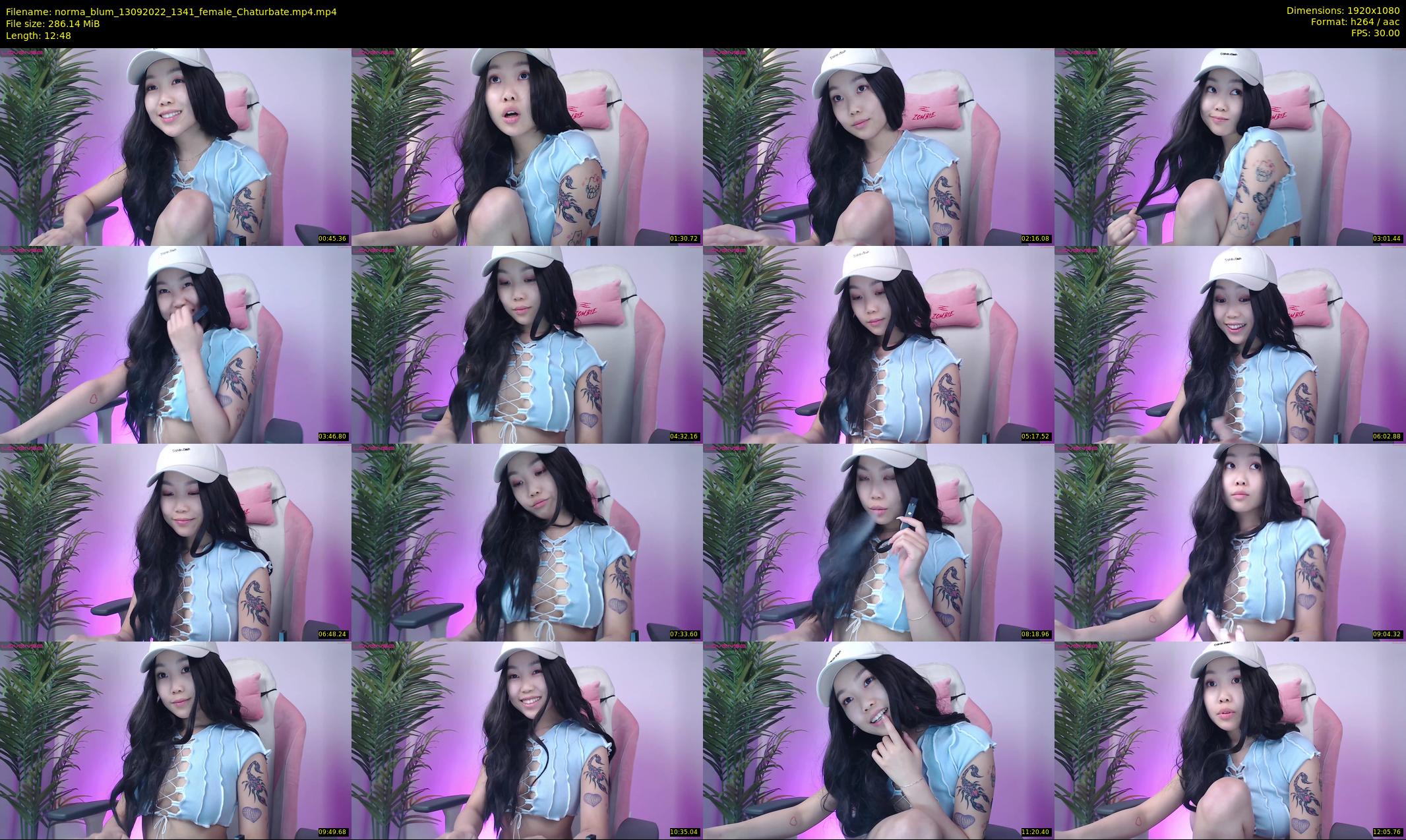 norma_blum — 13 minute Chaturbate female cam show recording, 1080p, Sep 13, 2022