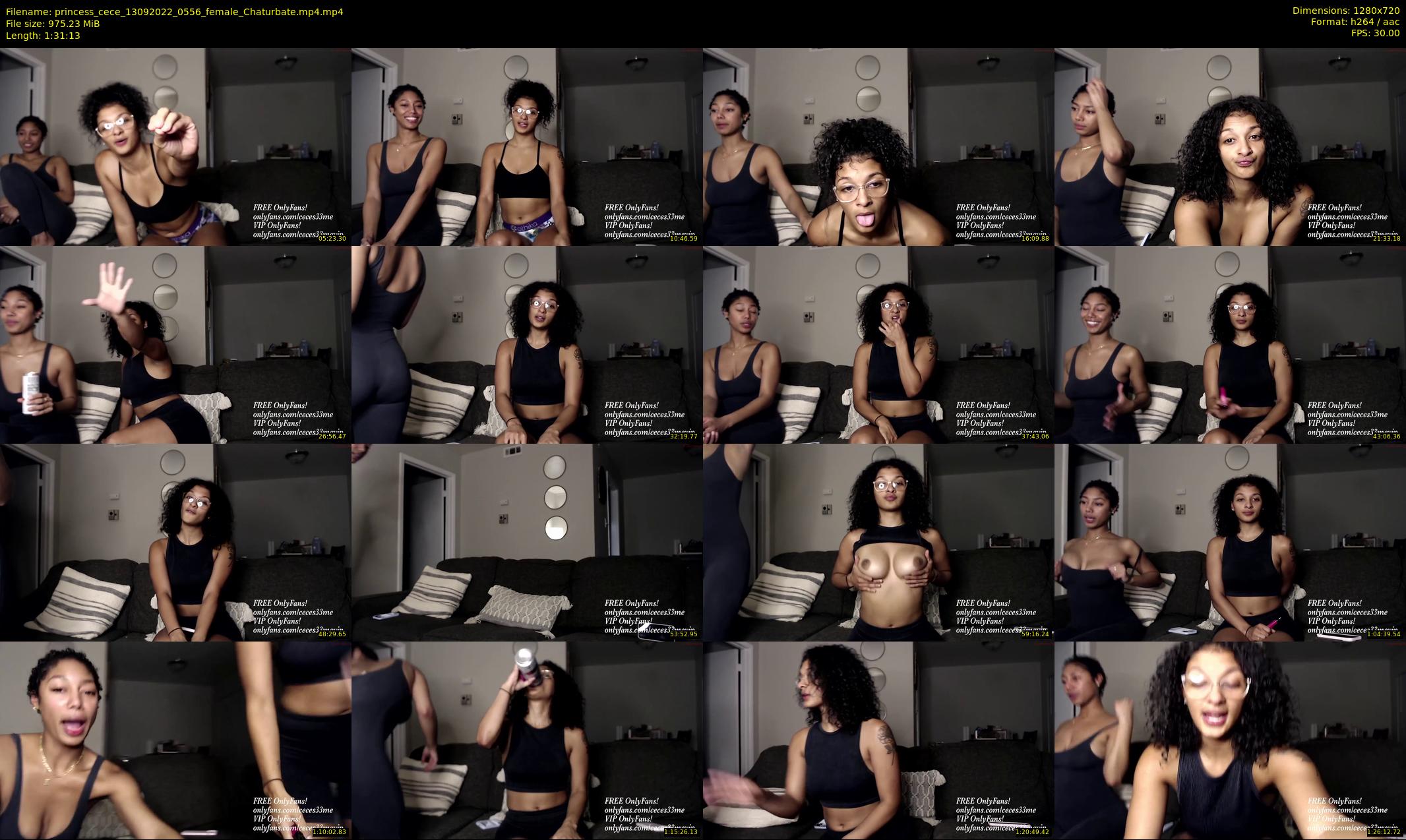 princess_cece — 92 minute Chaturbate female cam show recording, 720p, Sep 13, 2022