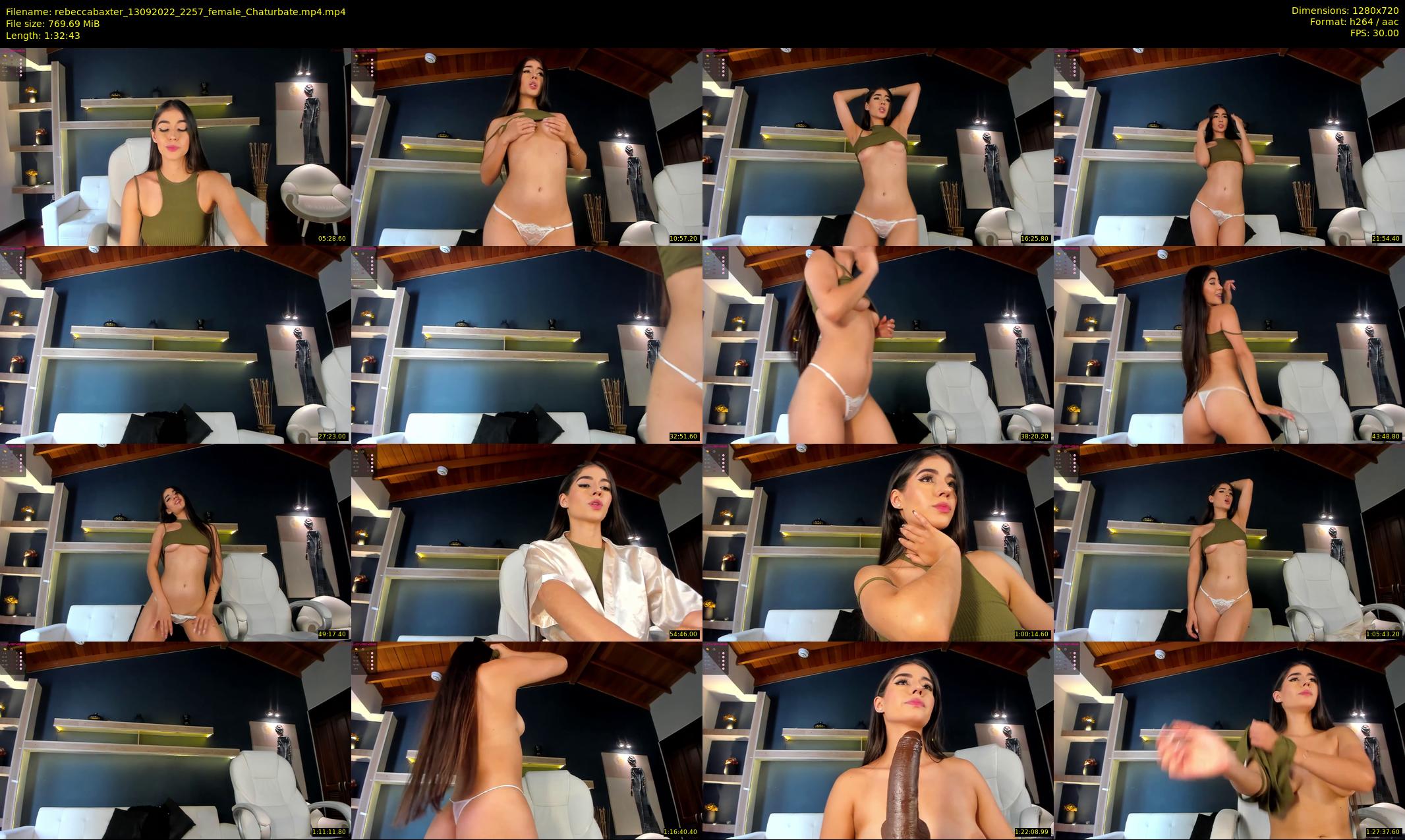 rebeccabaxter — 93 minute Chaturbate female cam show recording, 720p, Sep 13, 2022
