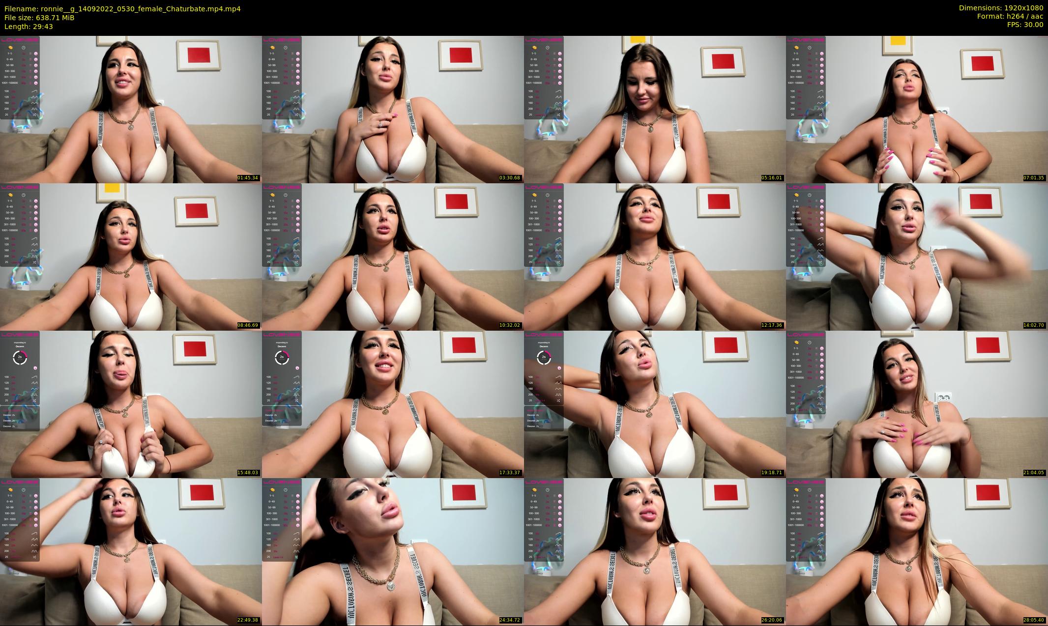 ronnie__g — 30 minute Chaturbate female cam show recording, 1080p, Sep 14, 2022