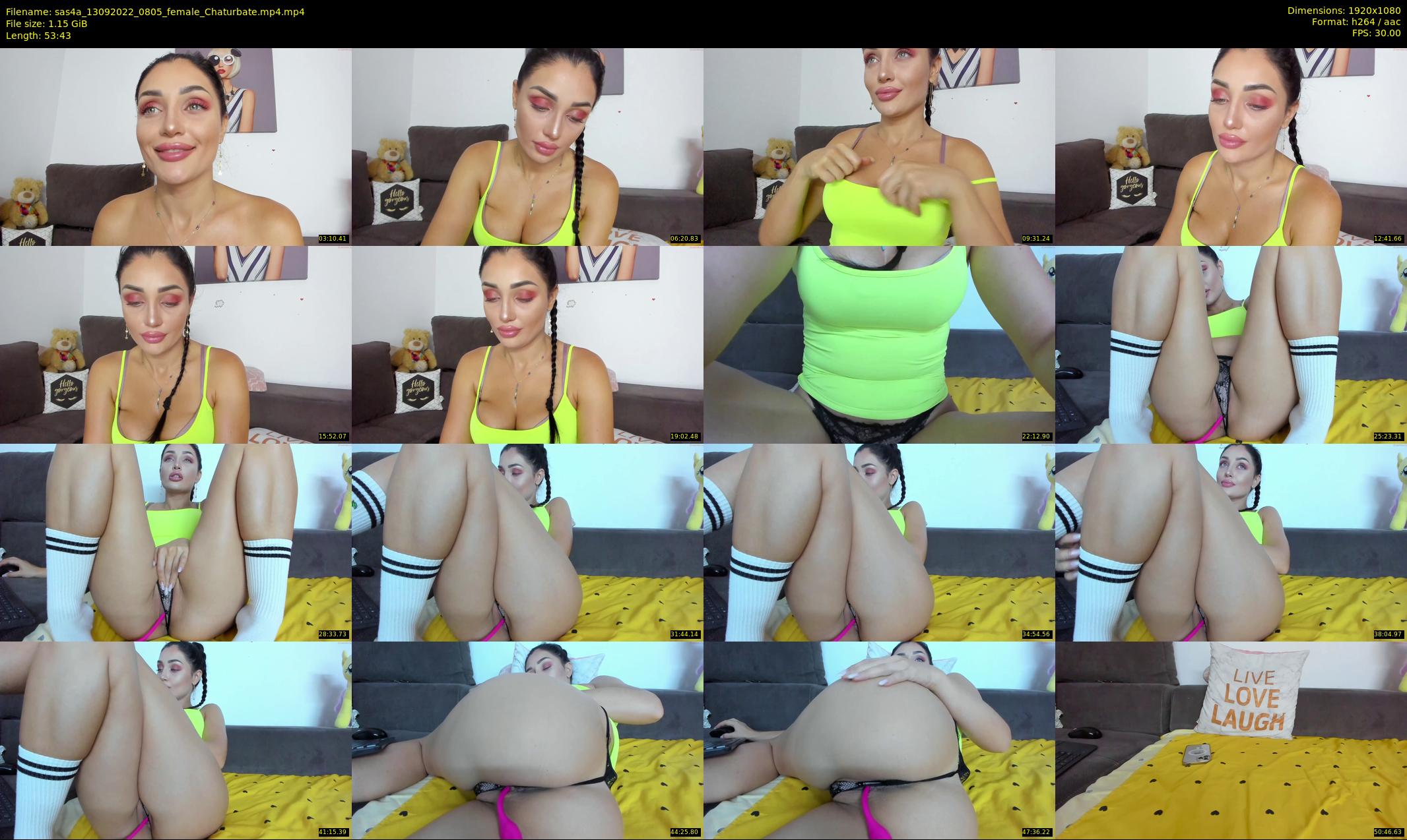 sas4a — 54 minute Chaturbate female cam show recording, 1080p, Sep 13, 2022