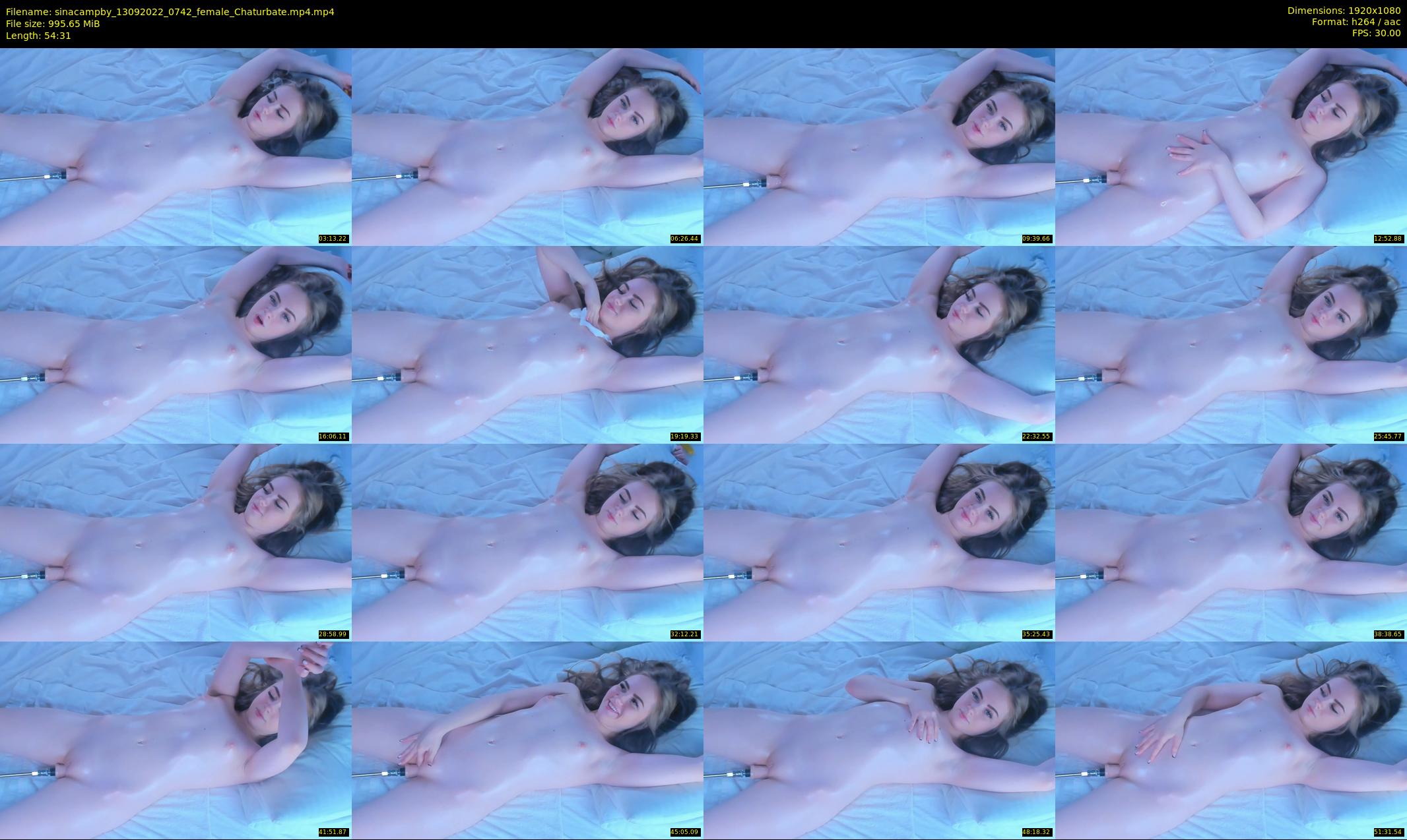 sinacampby — 55 minute Chaturbate couple cam show recording, 1080p, Sep 13, 2022