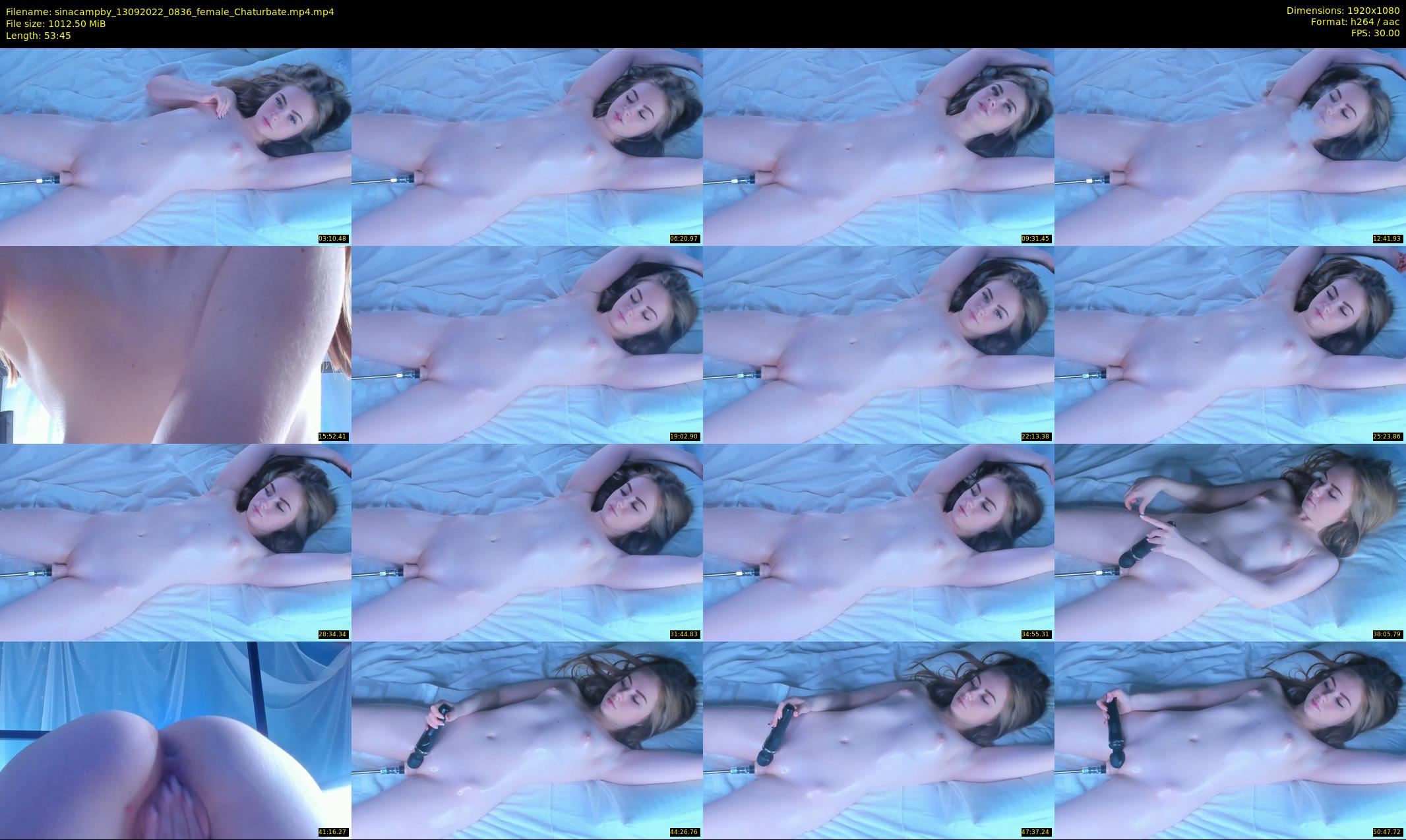sinacampby — 54 minute Chaturbate couple cam show recording, 1080p, Sep 13, 2022