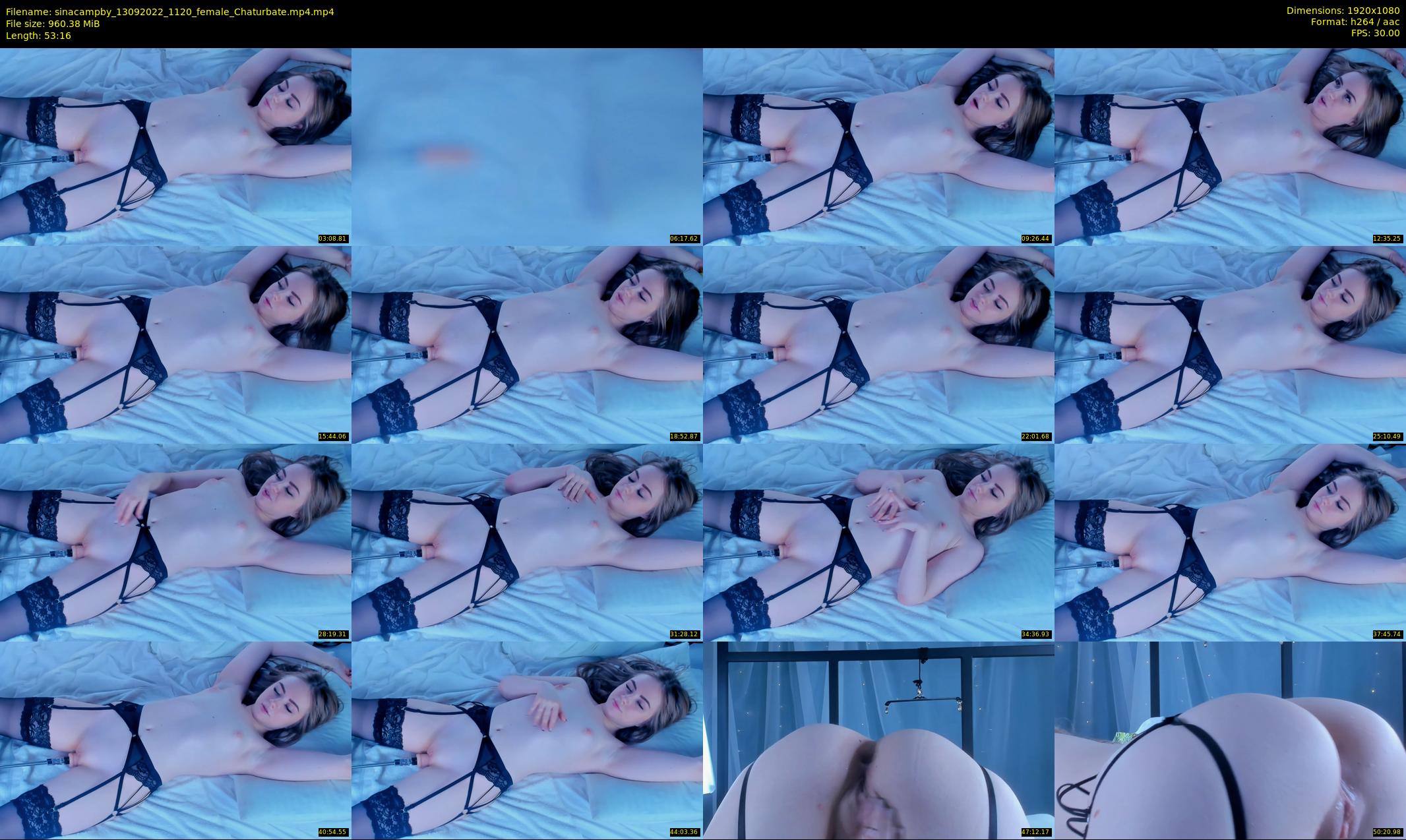 sinacampby — 54 minute Chaturbate couple cam show recording, 1080p, Sep 13, 2022