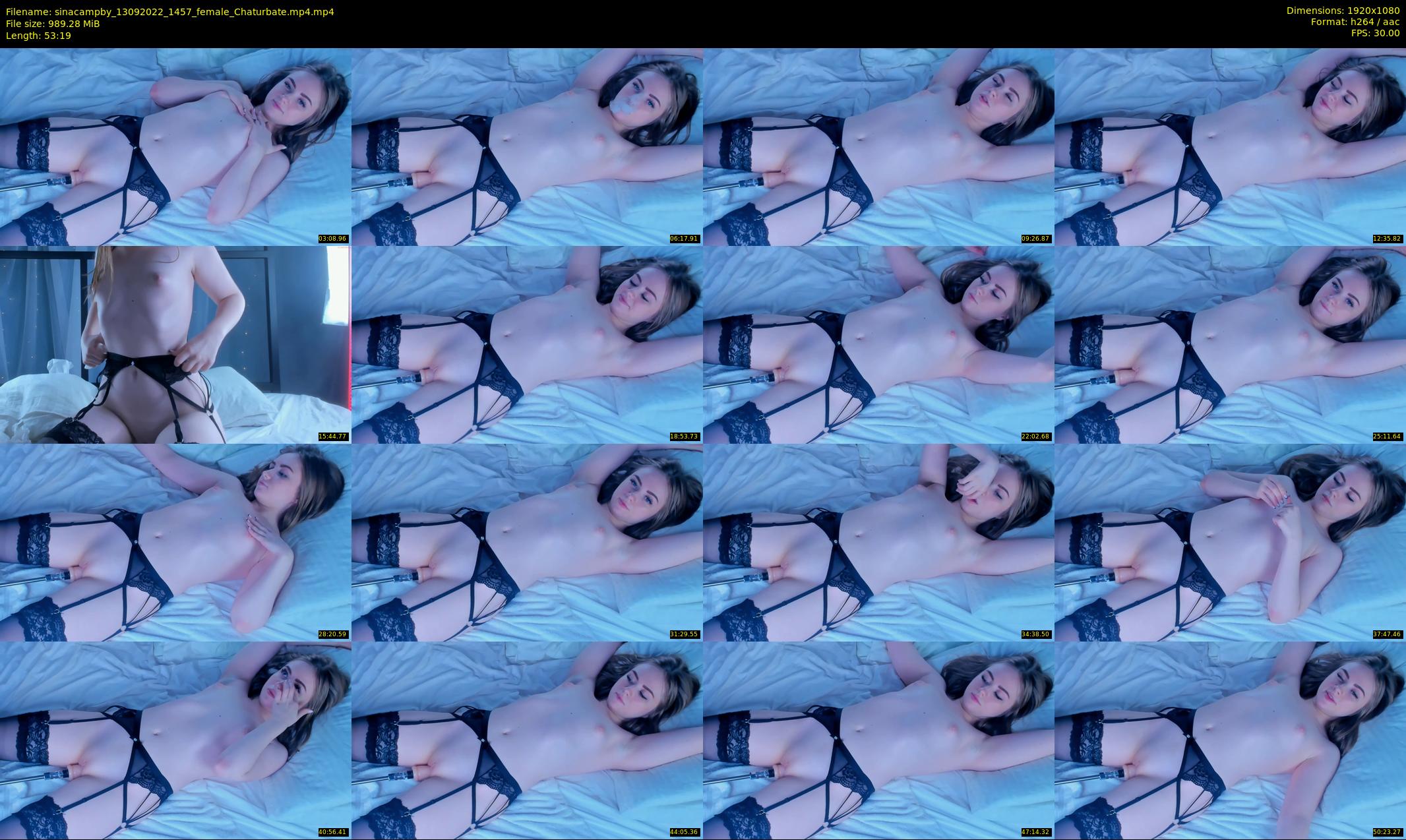 sinacampby — 54 minute Chaturbate couple cam show recording, 1080p, Sep 13, 2022