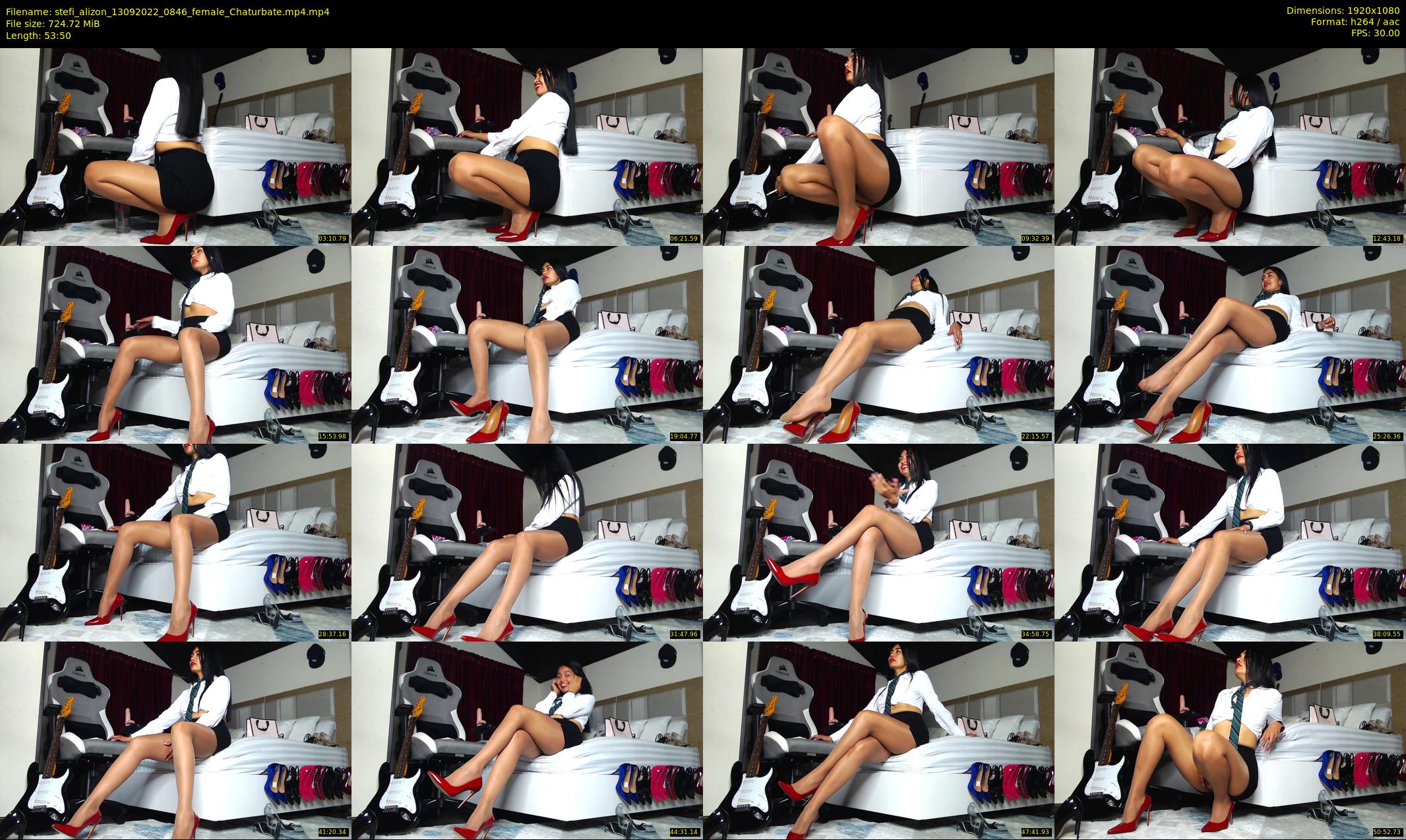 stefi_alizon — 54 minute Chaturbate female cam show recording, 1080p, Sep 13, 2022