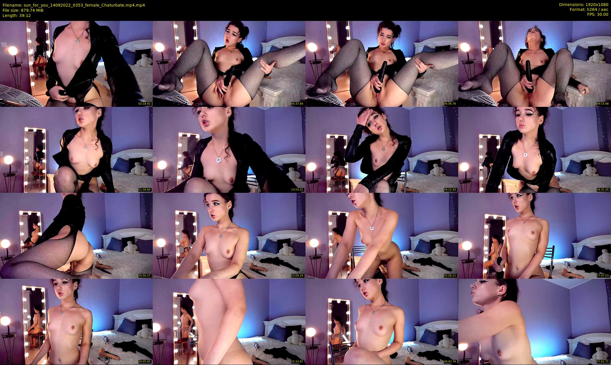 sun_for_you — 40 minute Chaturbate female cam show recording, 1080p, Sep 14, 2022