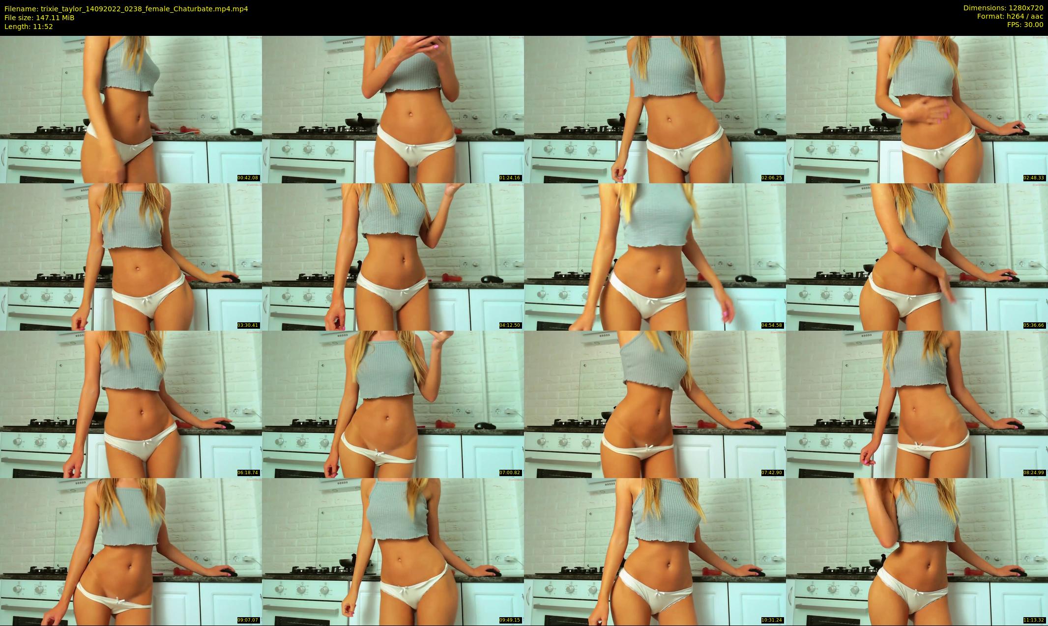 trixie_taylor — 12 minute Chaturbate female cam show recording, 720p, Sep 14, 2022