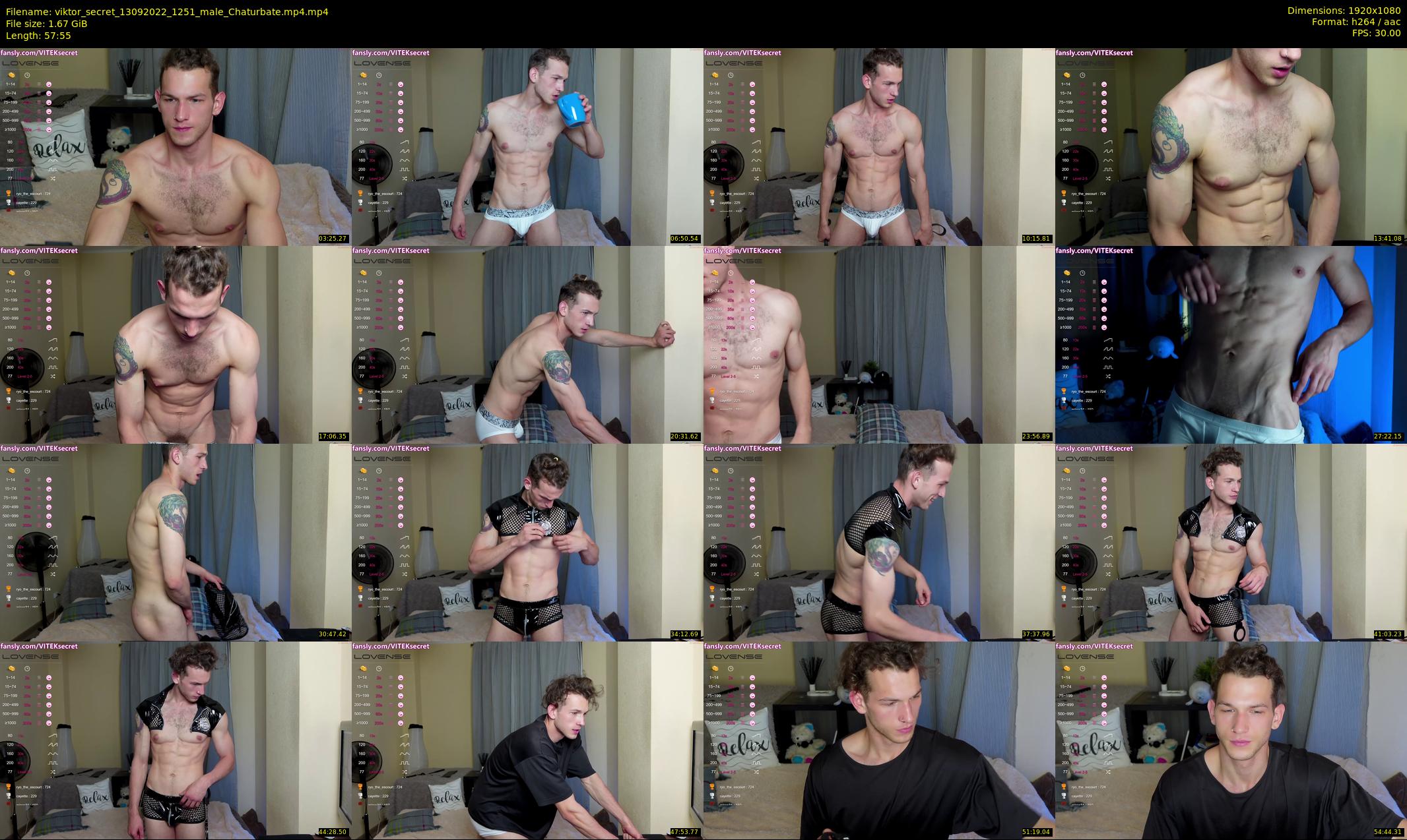 viktor_secret — 58 minute Chaturbate male cam show recording, 1080p, Sep 13, 2022