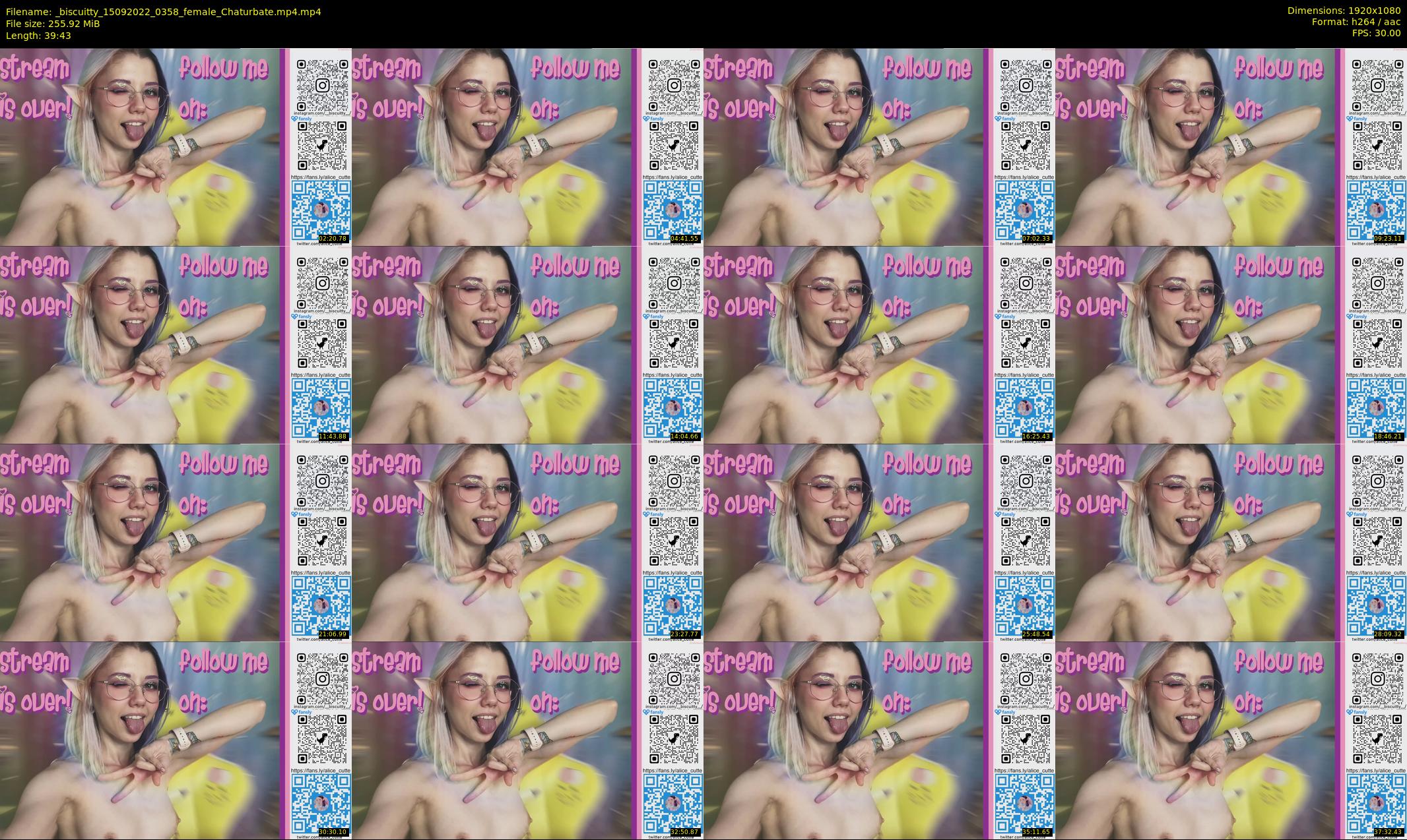 _biscuitty — 40 minute Chaturbate female cam show recording, 1080p, Sep 15, 2022