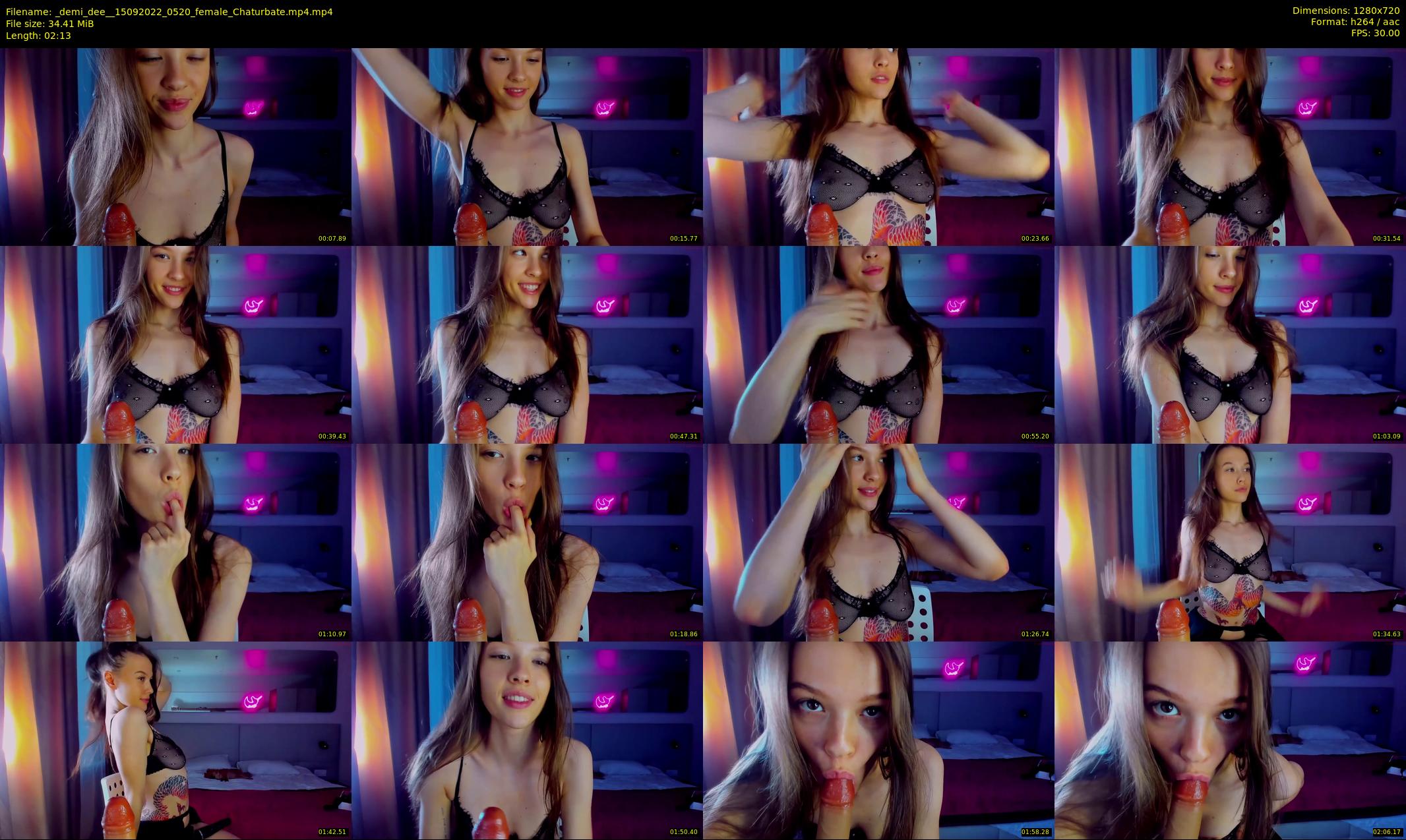 _demi_dee_ — 3 minute Chaturbate female cam show recording, 720p, Sep 15, 2022
