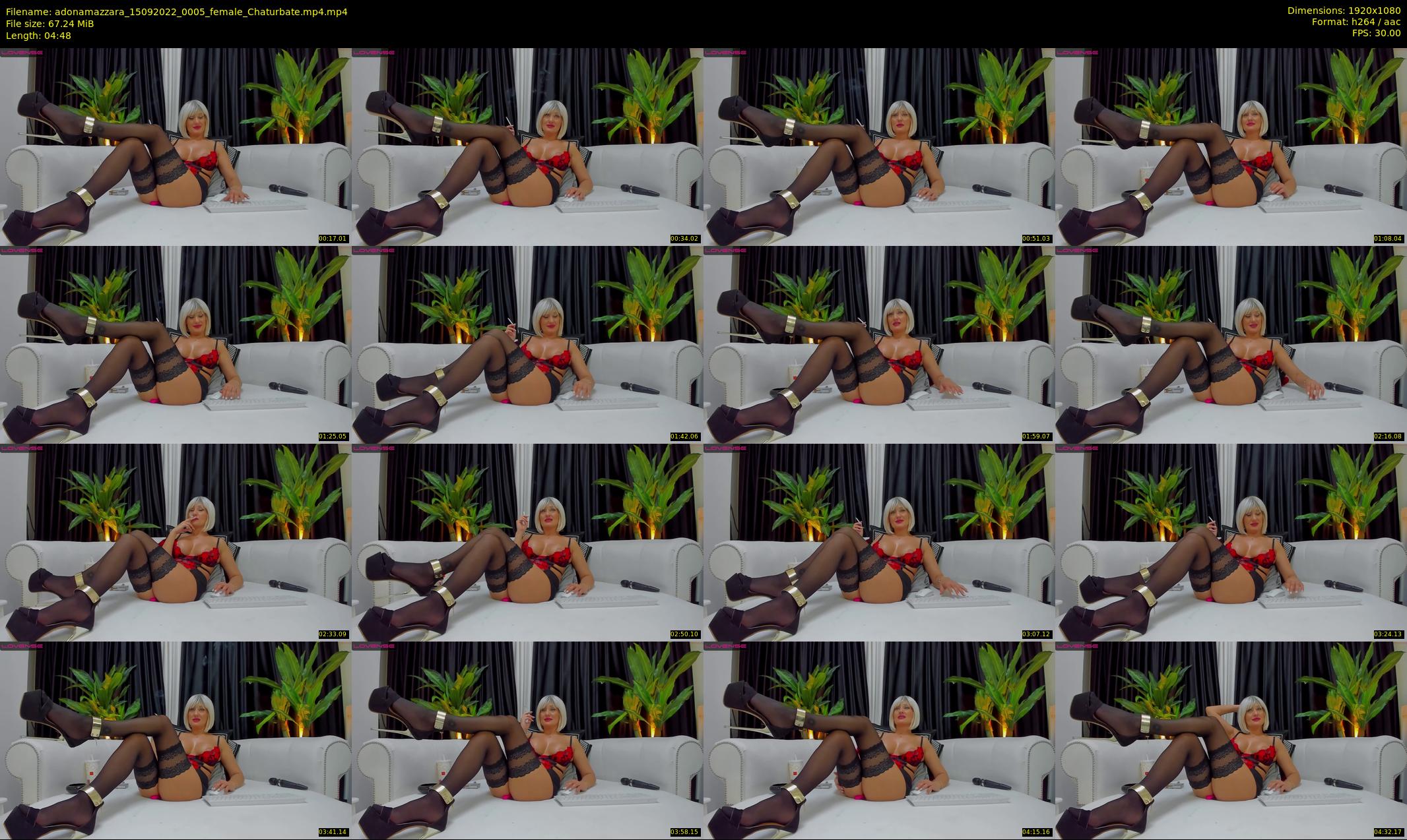 adonamazzara — 5 minute Chaturbate female cam show recording, 1080p, Sep 15, 2022