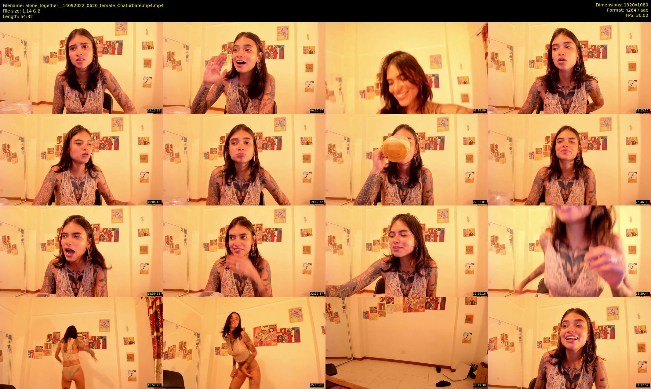 alone_together_ — 55 minute Chaturbate female cam show recording, 1080p, Sep 14, 2022
