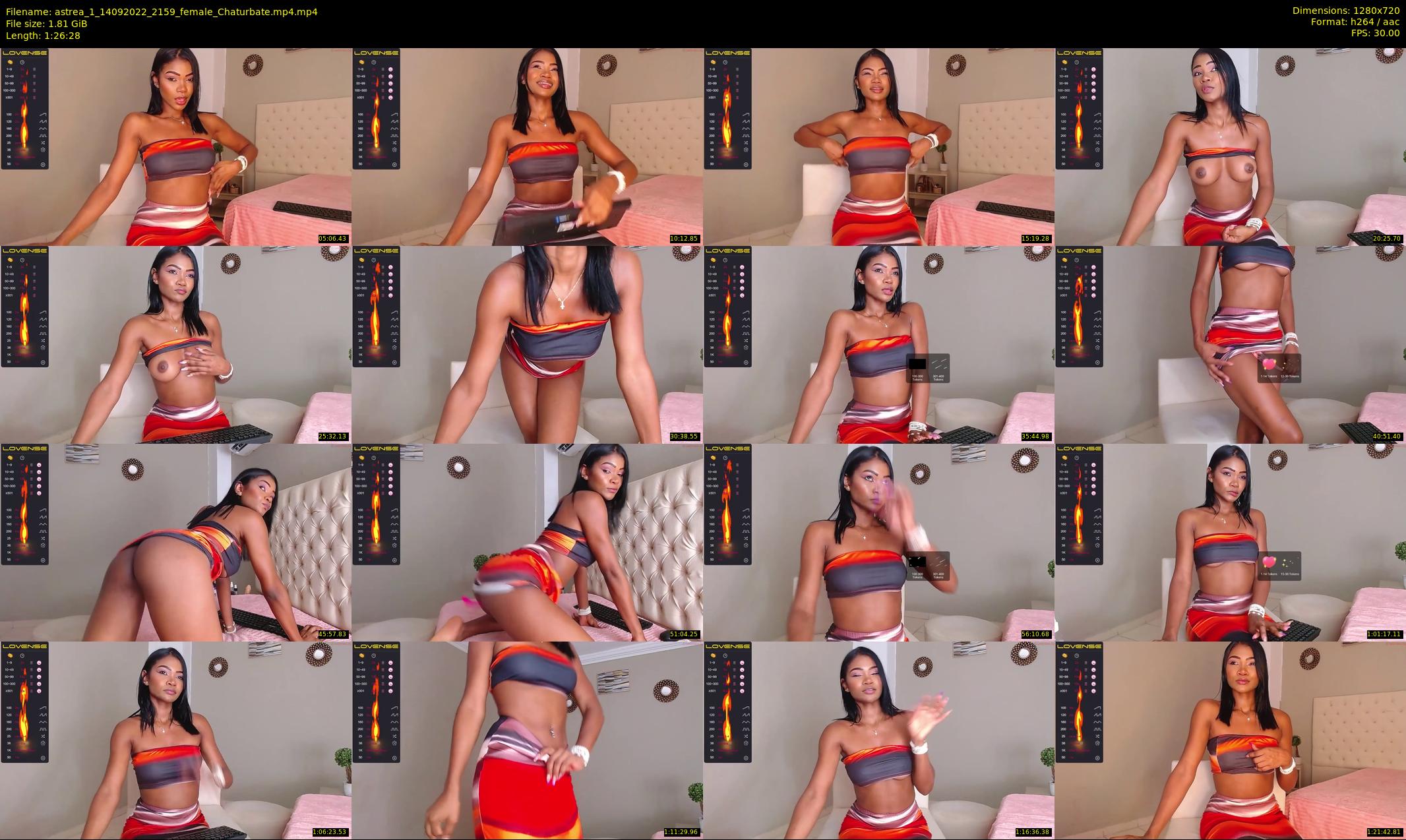 astrea_1 — 87 minute Chaturbate female cam show recording, 720p, Sep 14, 2022