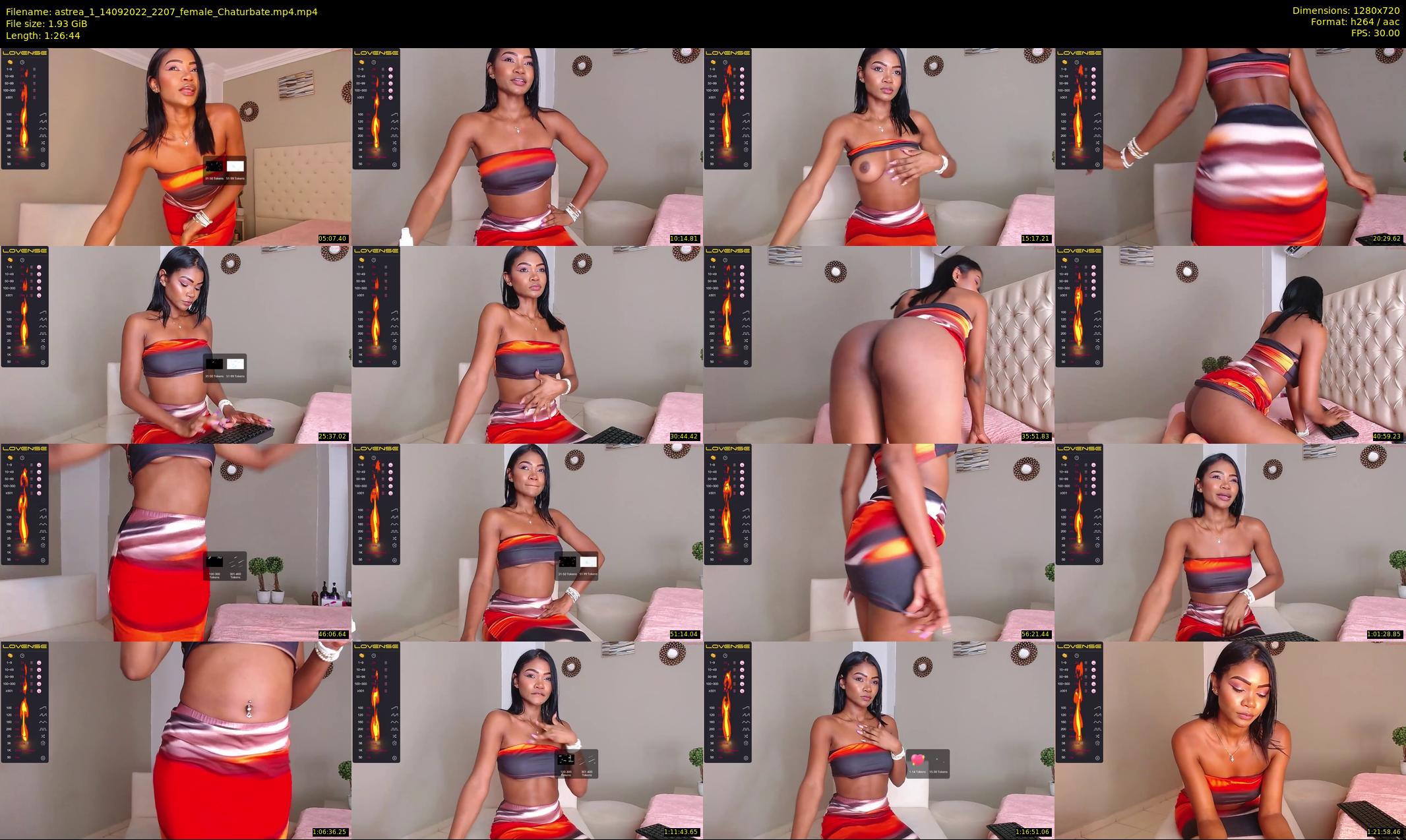 astrea_1 — 87 minute Chaturbate female cam show recording, 720p, Sep 14, 2022