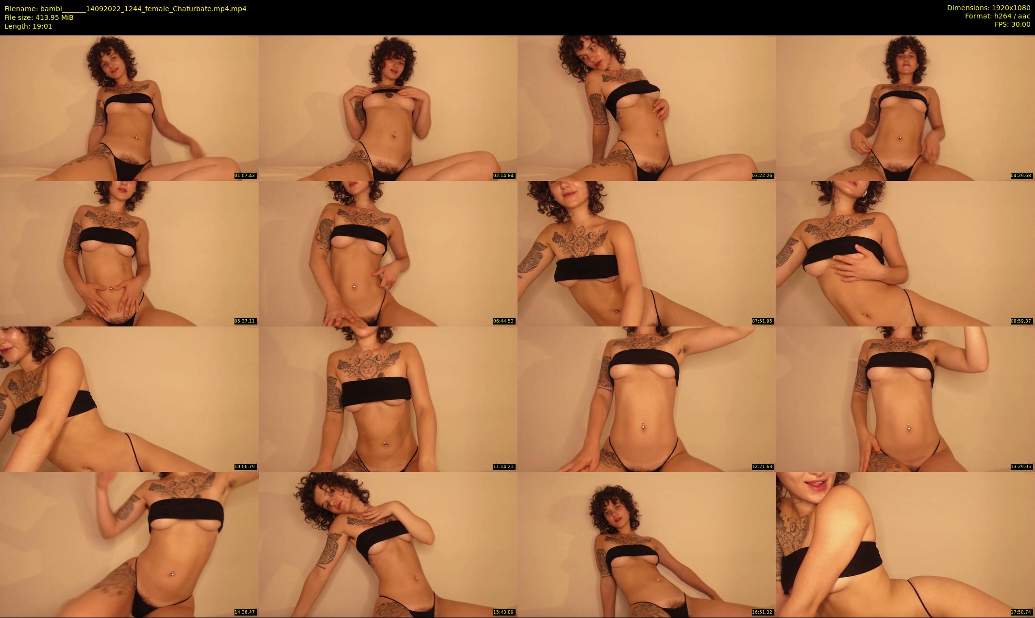 bambi______ — 20 minute Chaturbate female cam show recording, 1080p, Sep 14, 2022