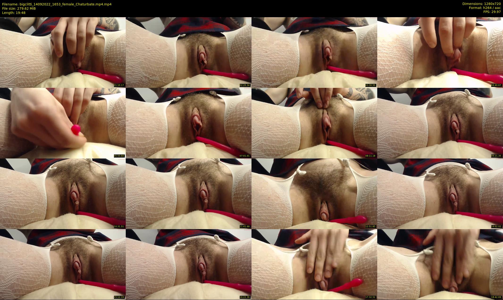 bigclitti — 20 minute Chaturbate female cam show recording, 720p, Sep 14, 2022