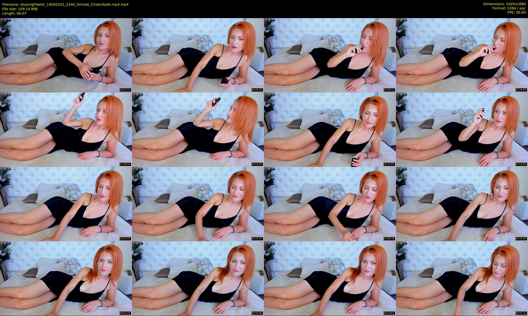 bluenightwish — 7 minute Chaturbate female cam show recording, 1080p, Sep 14, 2022