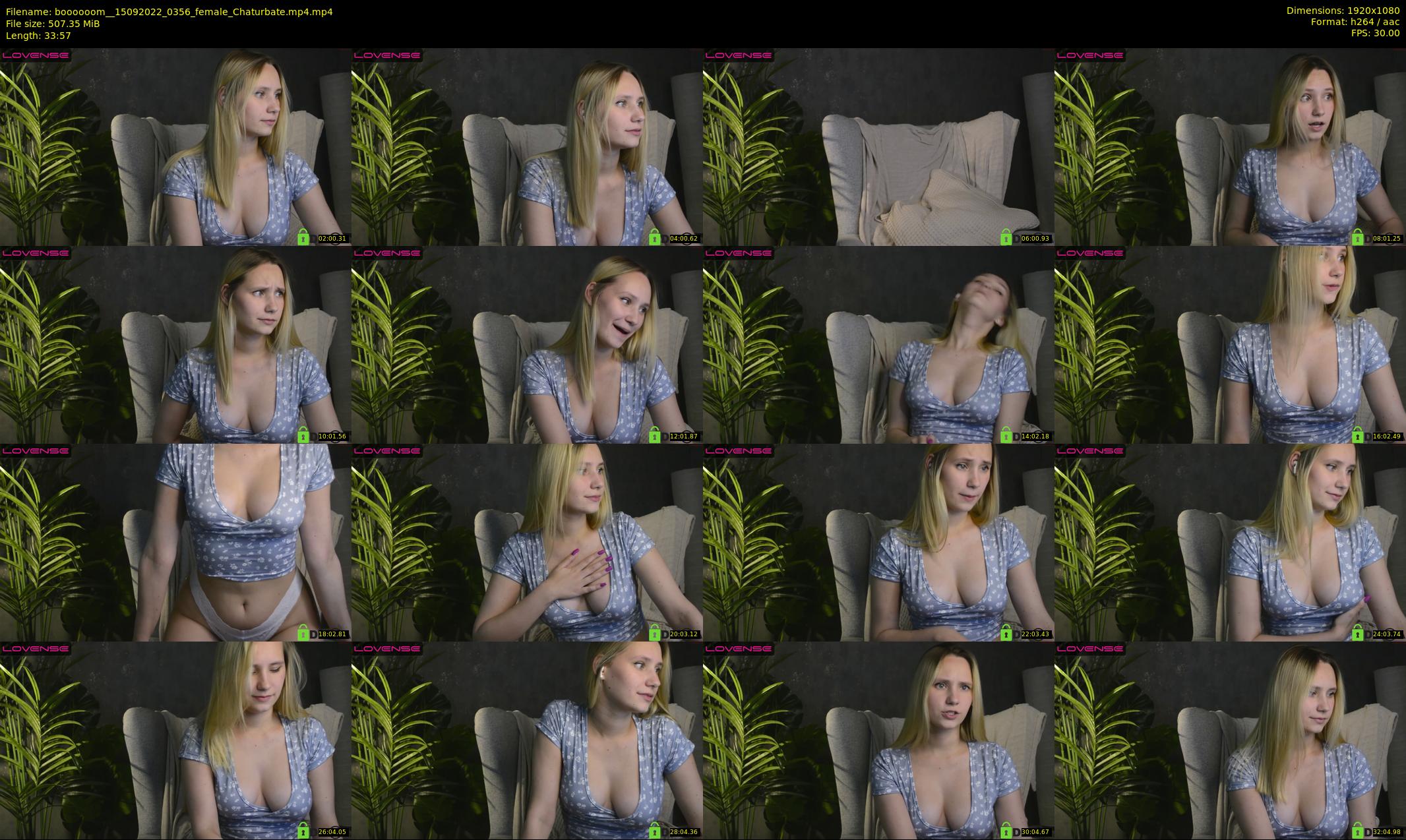 boooooom_ — 34 minute Chaturbate female cam show recording, 1080p, Sep 15, 2022