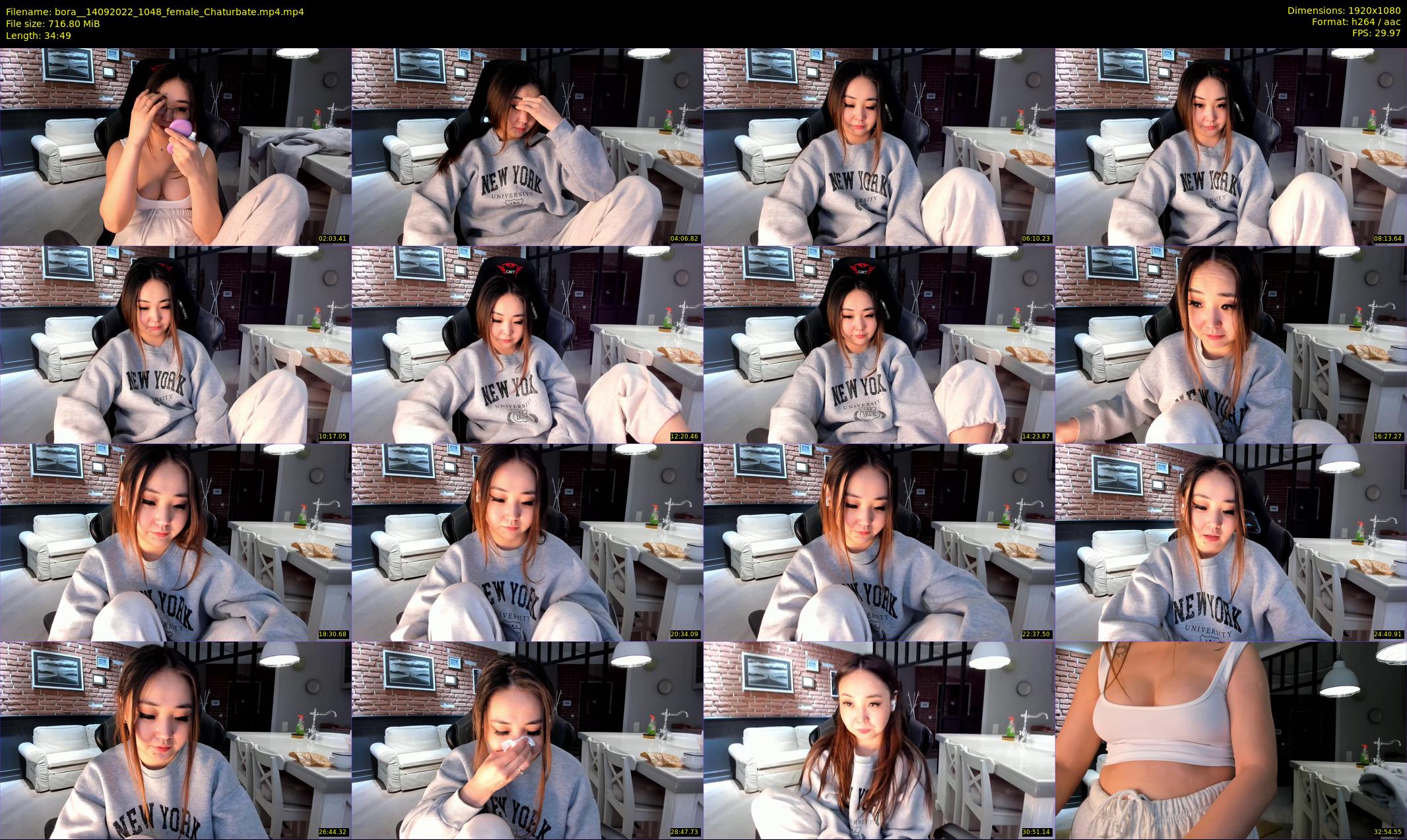 bora_ — 35 minute Chaturbate female cam show recording, 1080p, Sep 14, 2022