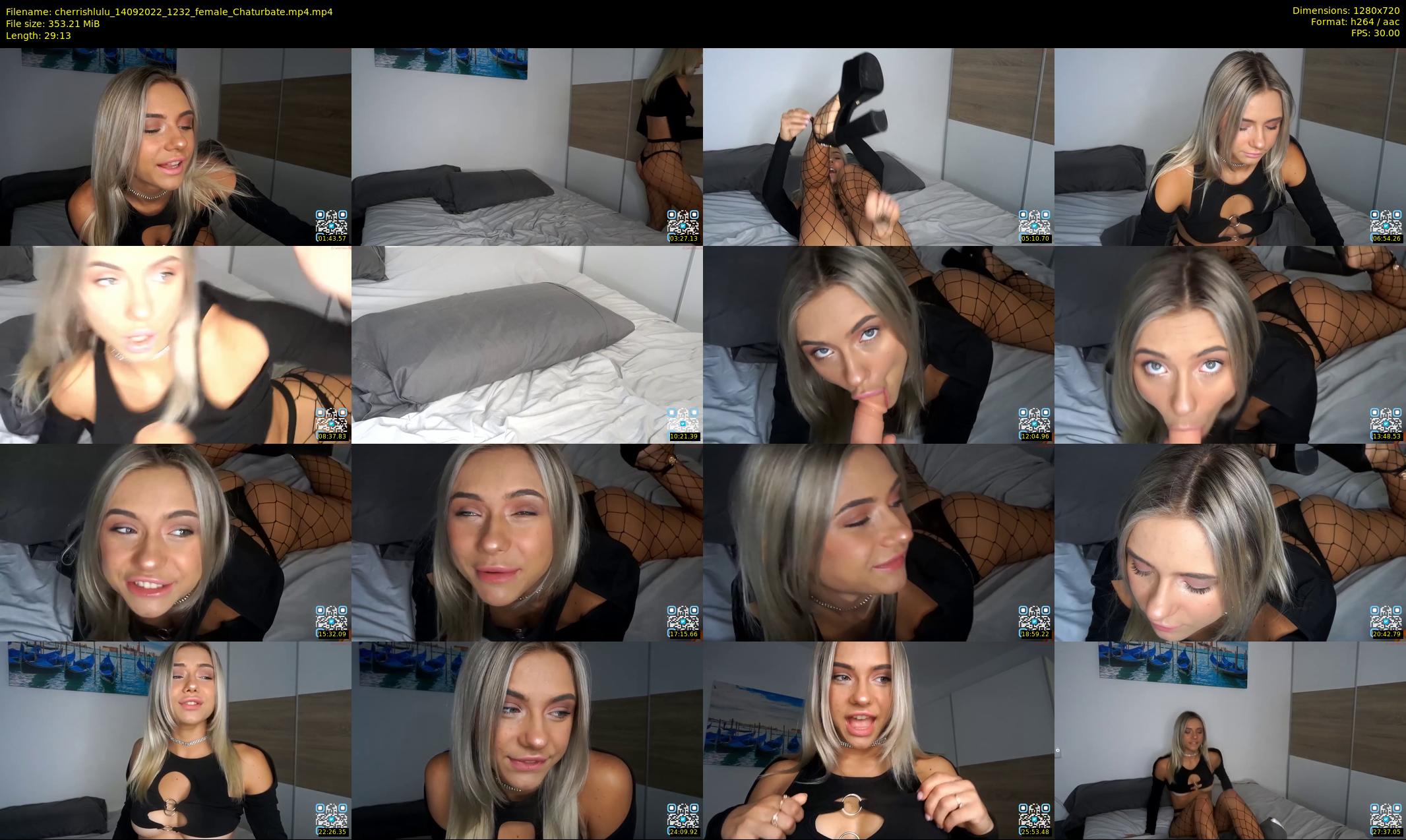 cherrishlulu — 30 minute Chaturbate female cam show recording, 720p, Sep 14, 2022