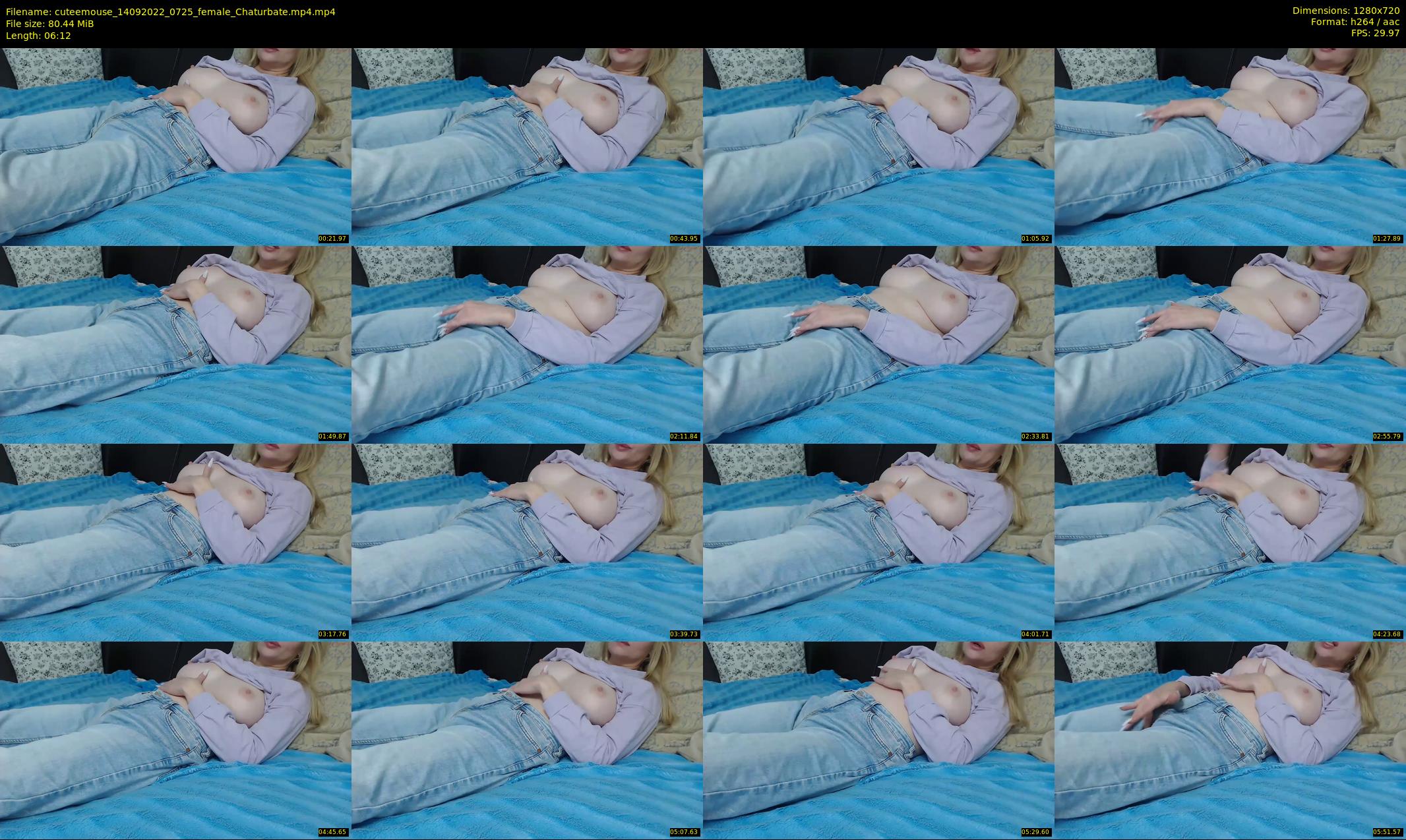 cuteemouse — 7 minute Chaturbate female cam show recording, 720p, Sep 14, 2022