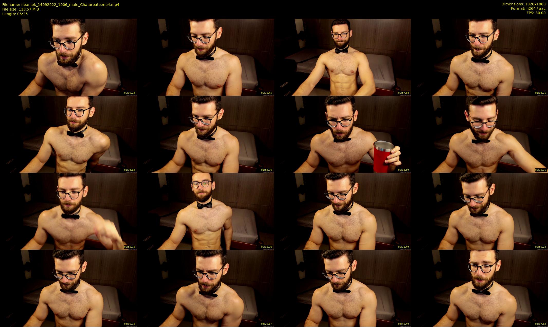 deanlek — 6 minute Chaturbate male cam show recording, 1080p, Sep 14, 2022