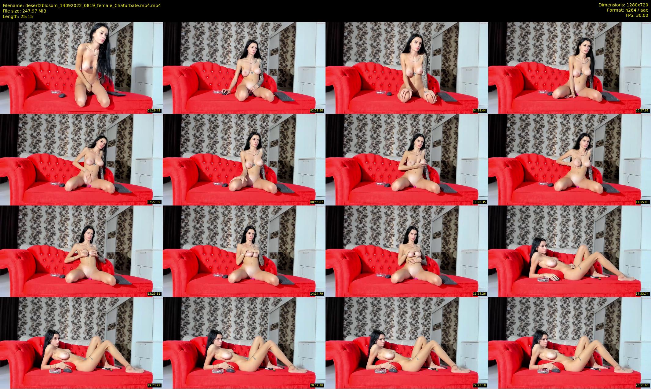 desert2blosom — 26 minute Chaturbate female cam show recording, 720p, Sep 14, 2022
