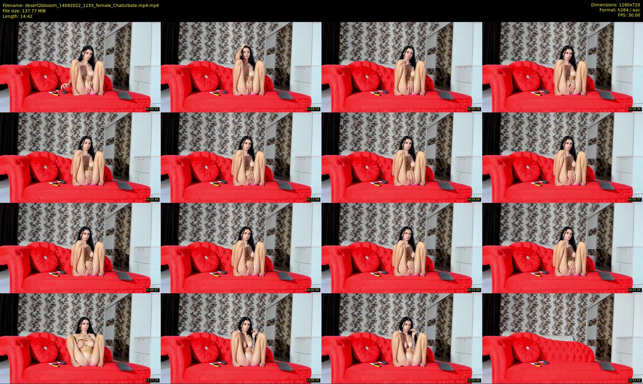 desert2blosom — 15 minute Chaturbate female cam show recording, 720p, Sep 14, 2022
