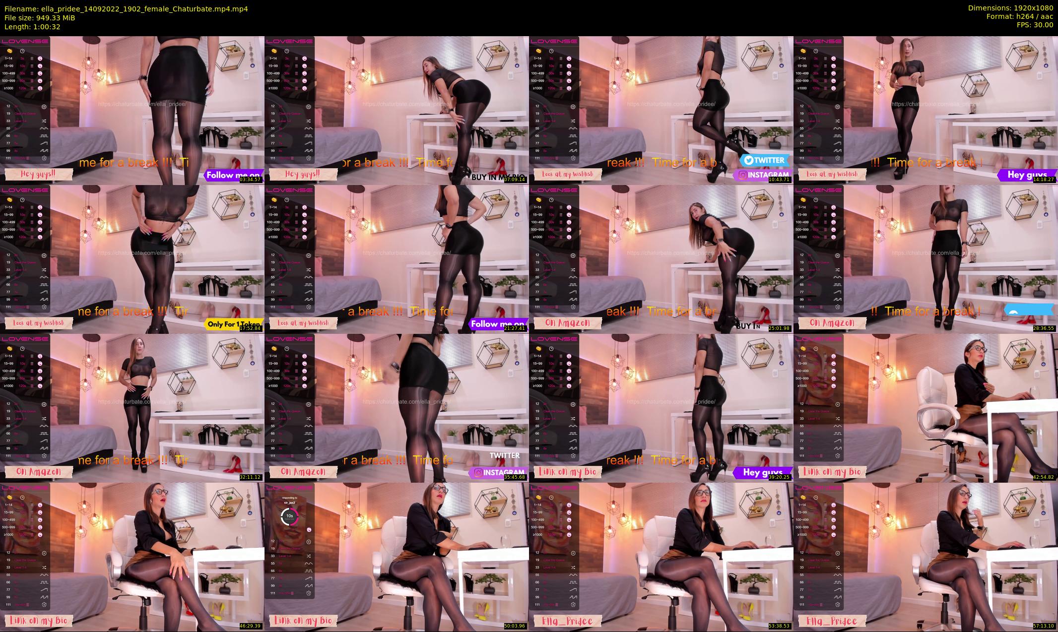 ella_pridee — 61 minute Chaturbate female cam show recording, 1080p, Sep 14, 2022