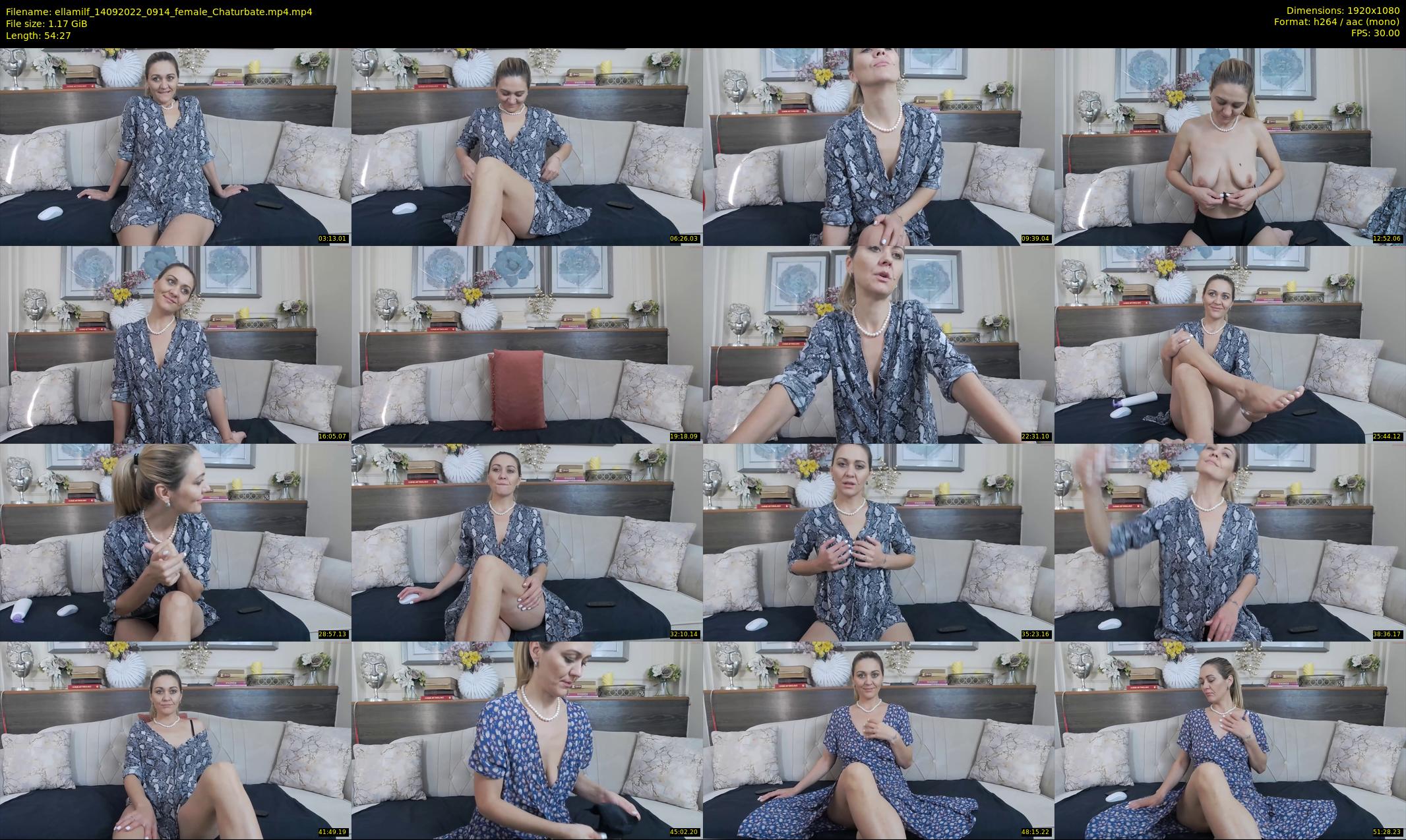 ellamilf — 55 minute Chaturbate female cam show recording, 1080p, Sep 14, 2022